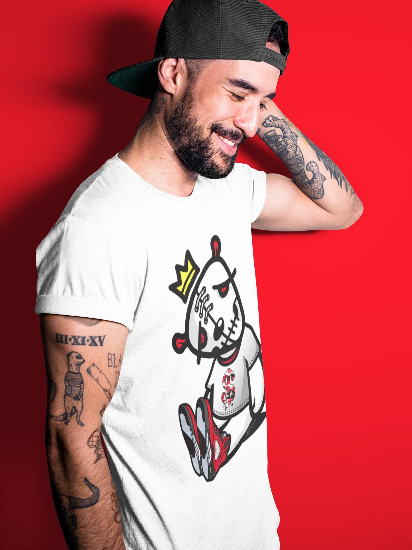 Jordan 5 Raging Bull Shirt To Match Jordans Dead Dolls Sneaker Tees Jordan 5 Raging Bull Drip Gear Zone Sneaker Matching Clothing Unisex Shirts