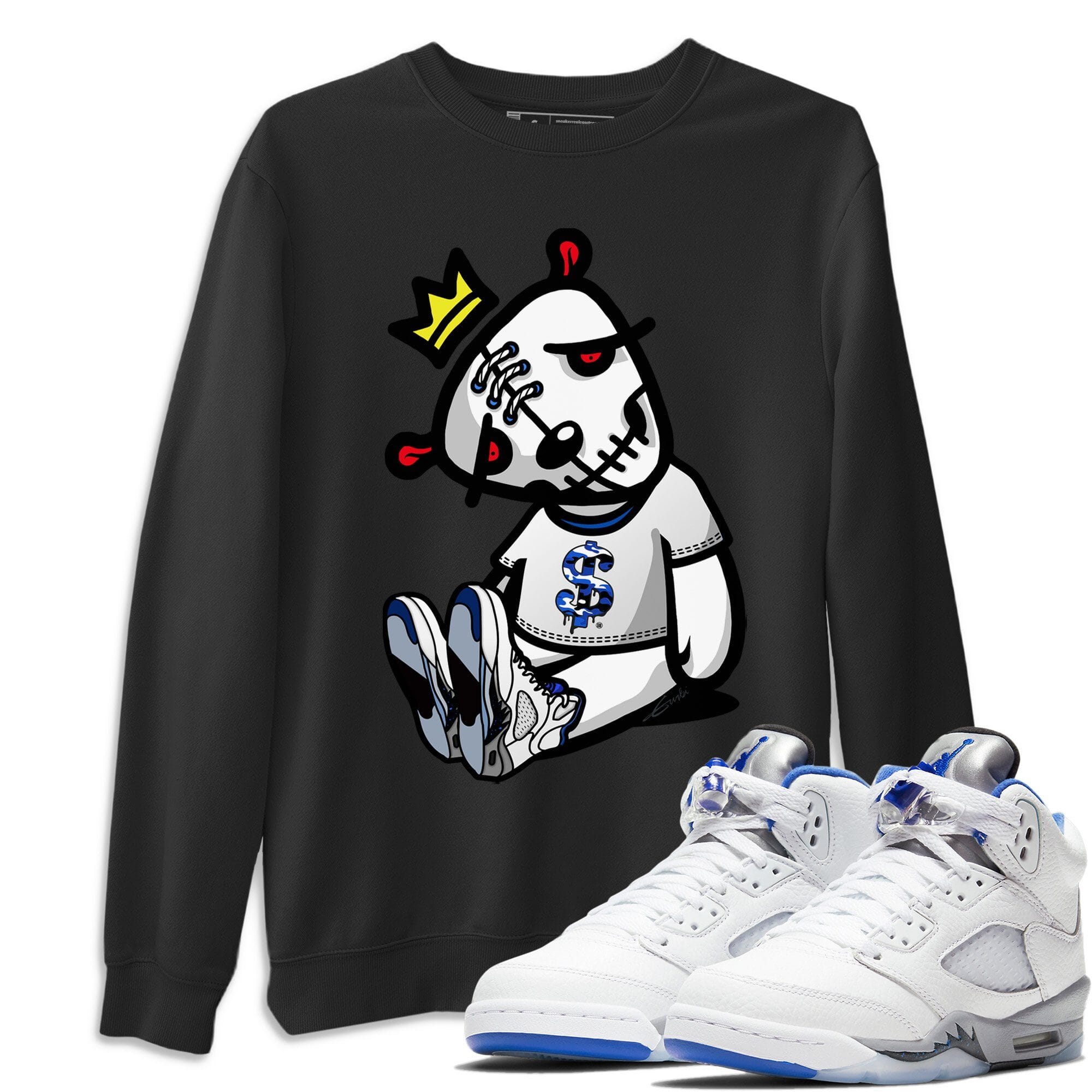 Jordan 5 Stealth Shirt To Match Jordans Dead Dolls Sneaker Tees Jordan 5 Stealth Drip Gear Zone Sneaker Matching Clothing Unisex Shirts