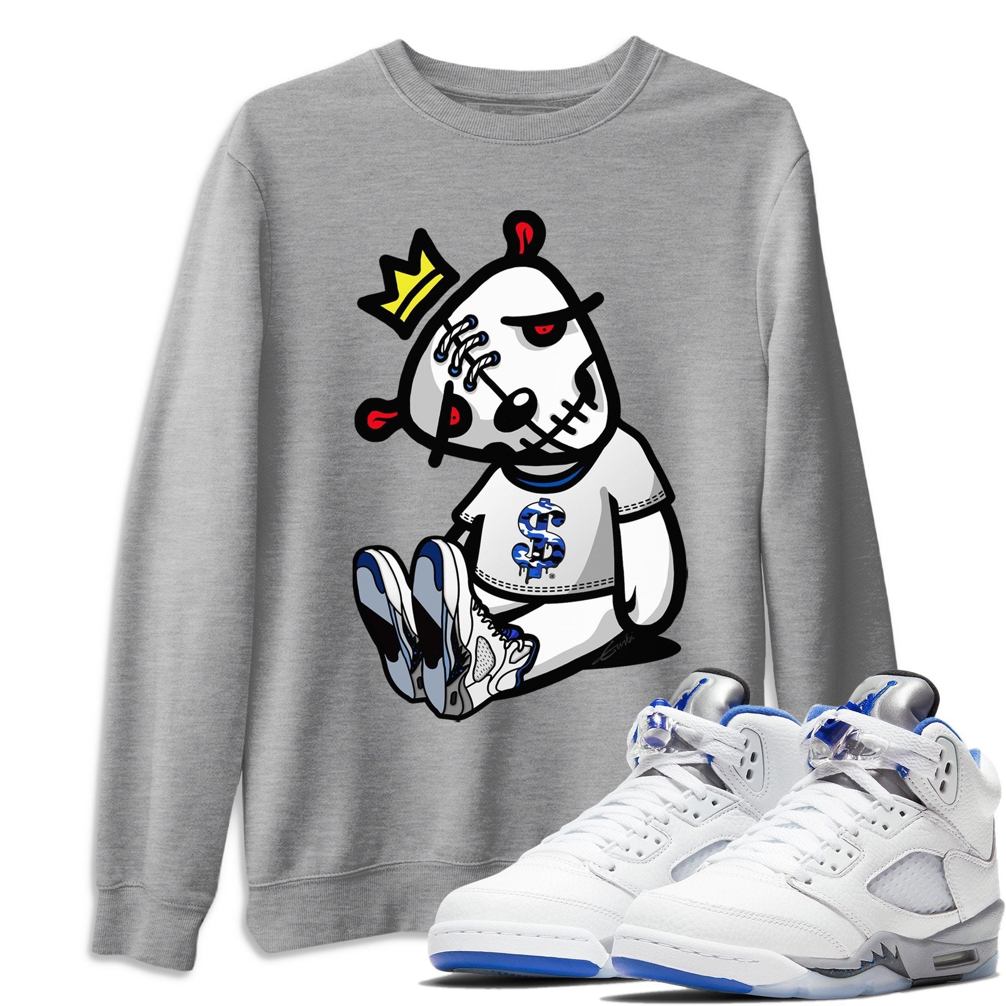 Jordan 5 Stealth Shirt To Match Jordans Dead Dolls Sneaker Tees Jordan 5 Stealth Drip Gear Zone Sneaker Matching Clothing Unisex Shirts