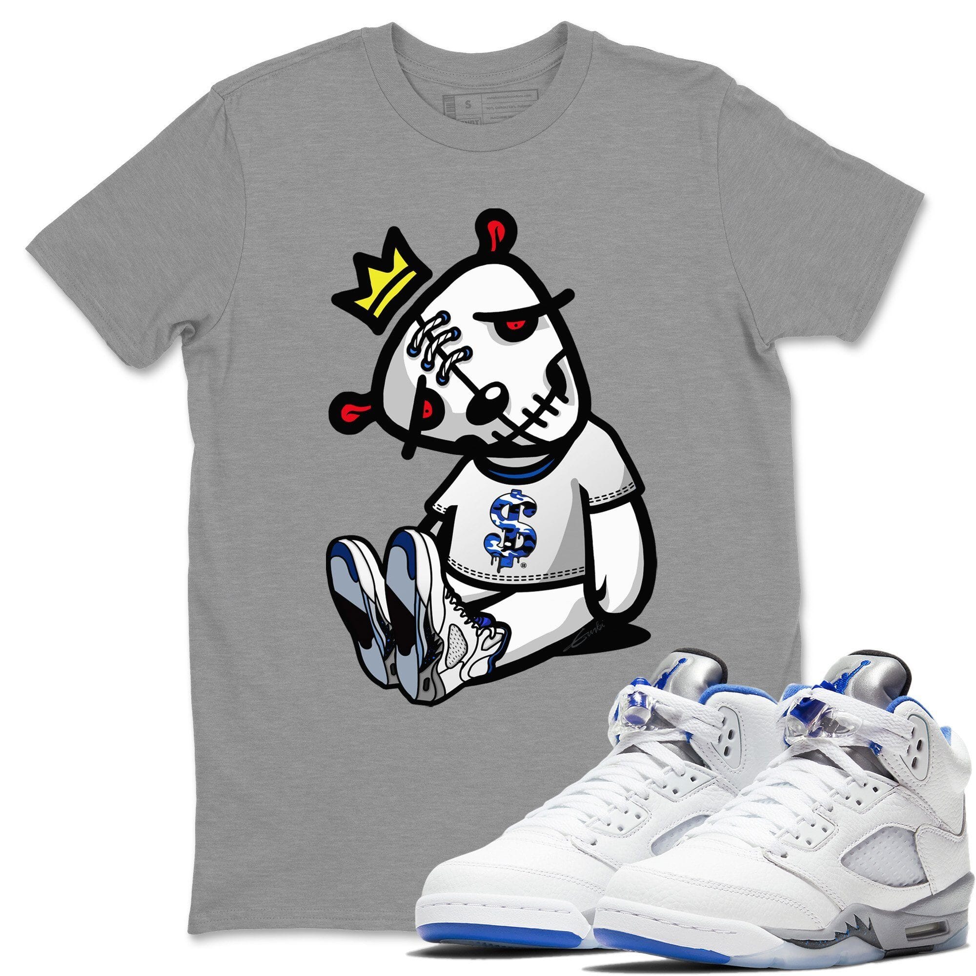 Jordan 5 Stealth Shirt To Match Jordans Dead Dolls Sneaker Tees Jordan 5 Stealth Drip Gear Zone Sneaker Matching Clothing Unisex Shirts