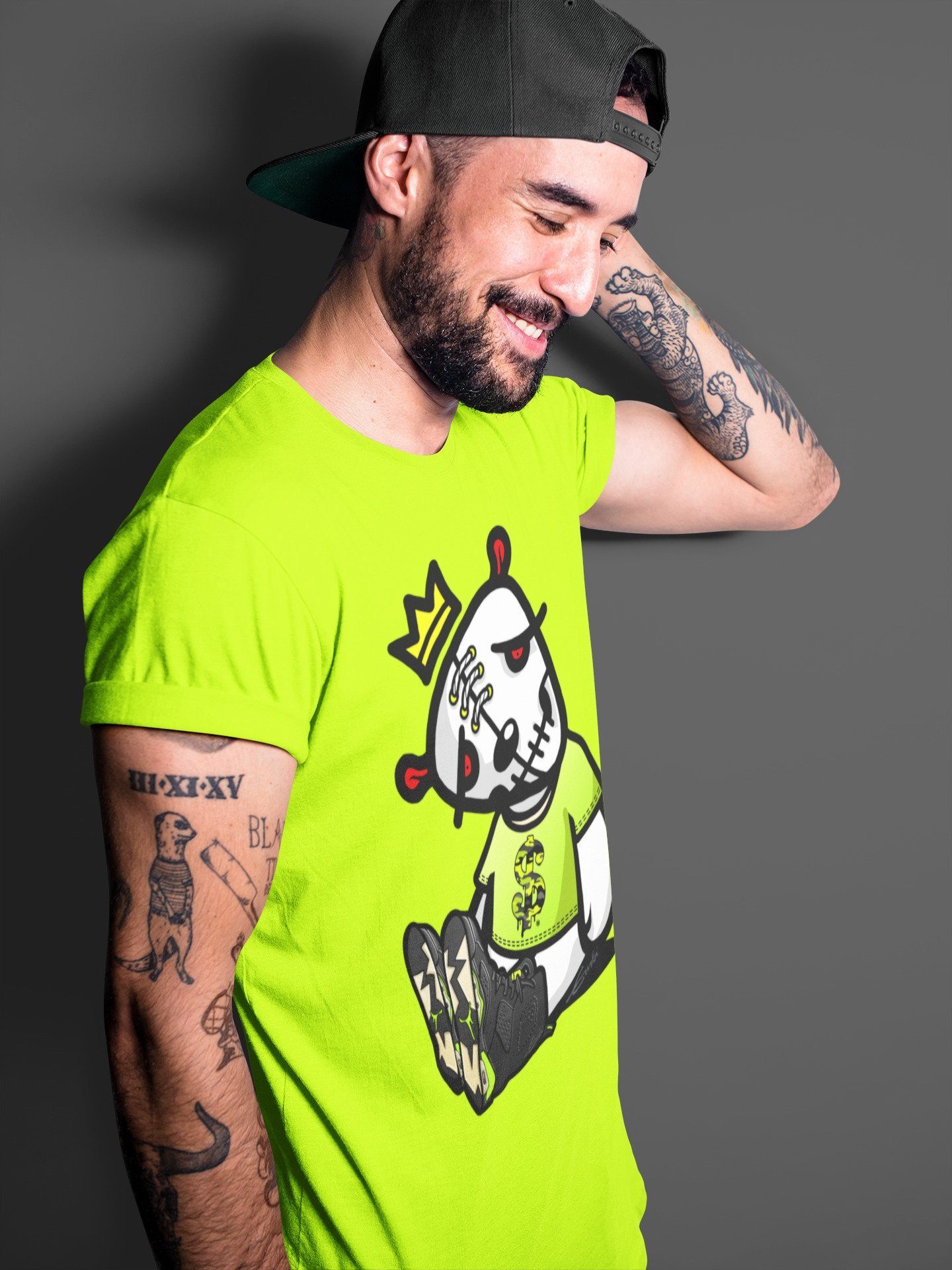 Jordan 6 Electric Green Shirt To Match Jordans Dead Dolls Sneaker Tees Jordan 6 Electric Green Drip Gear Zone Sneaker Matching Clothing Unisex Shirts