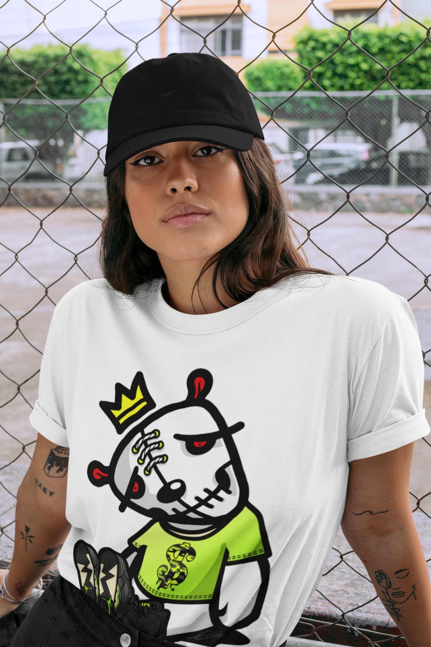 Jordan 6 Electric Green Shirt To Match Jordans Dead Dolls Sneaker Tees Jordan 6 Electric Green Drip Gear Zone Sneaker Matching Clothing Unisex Shirts