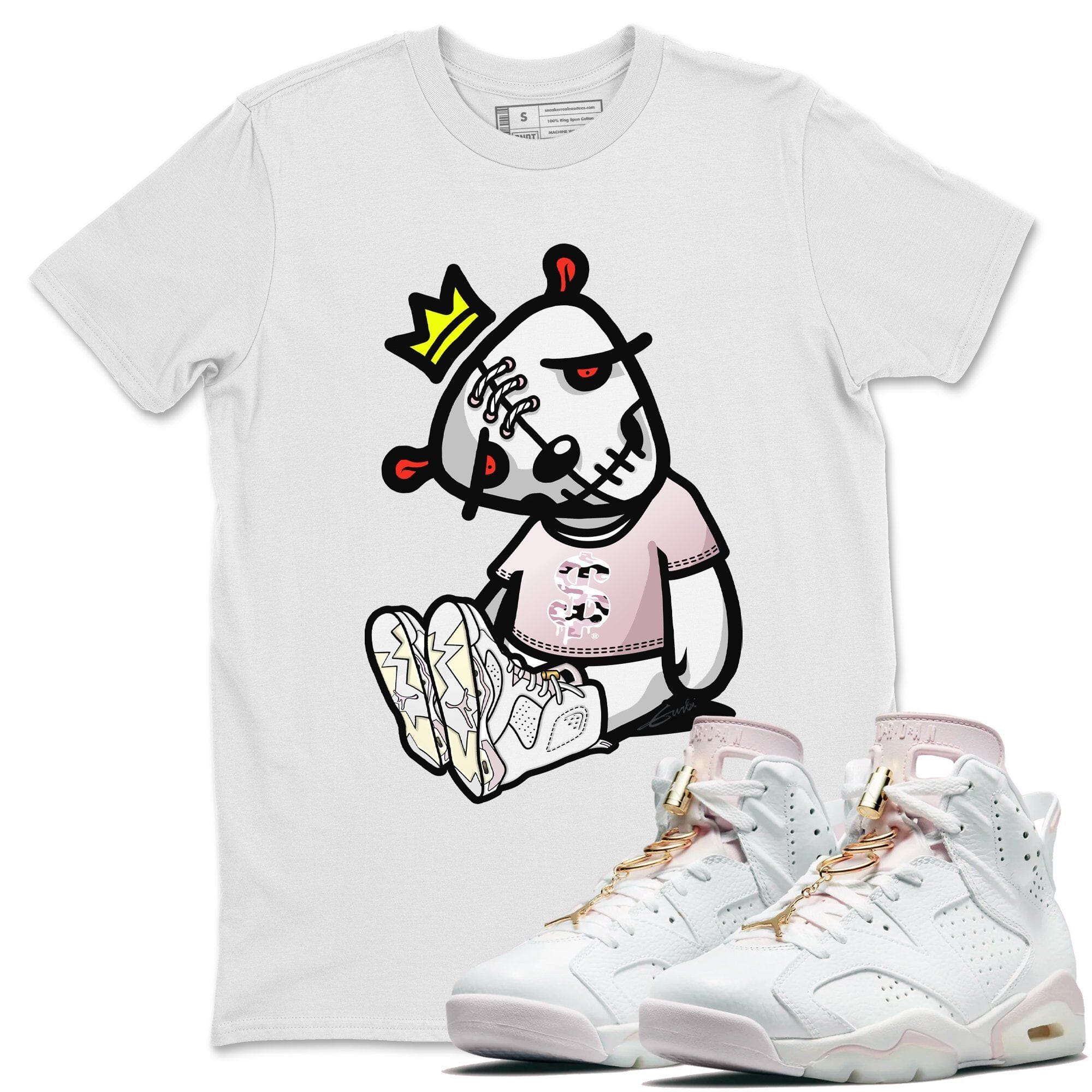 Jordan 6 Gold Hoops Shirt To Match Jordans Dead Dolls Sneaker Tees Jordan 6 Gold Hoops Drip Gear Zone Sneaker Matching Clothing Unisex Shirts