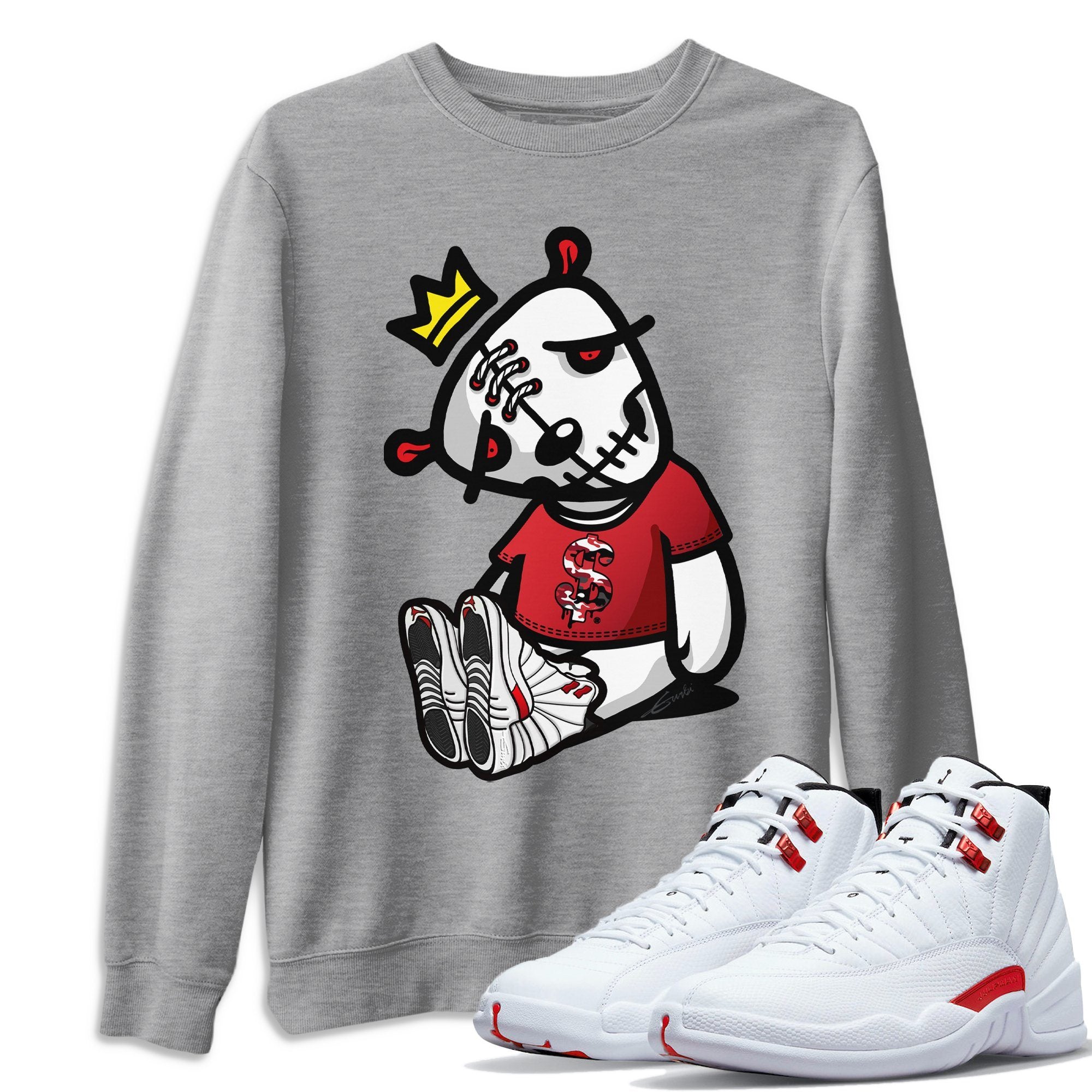 Jordan 12 Twist Shirt To Match Jordans Dead Dolls Sneaker Tees Jordan 12 Twist Drip Gear Zone Sneaker Matching Clothing Unisex Shirts