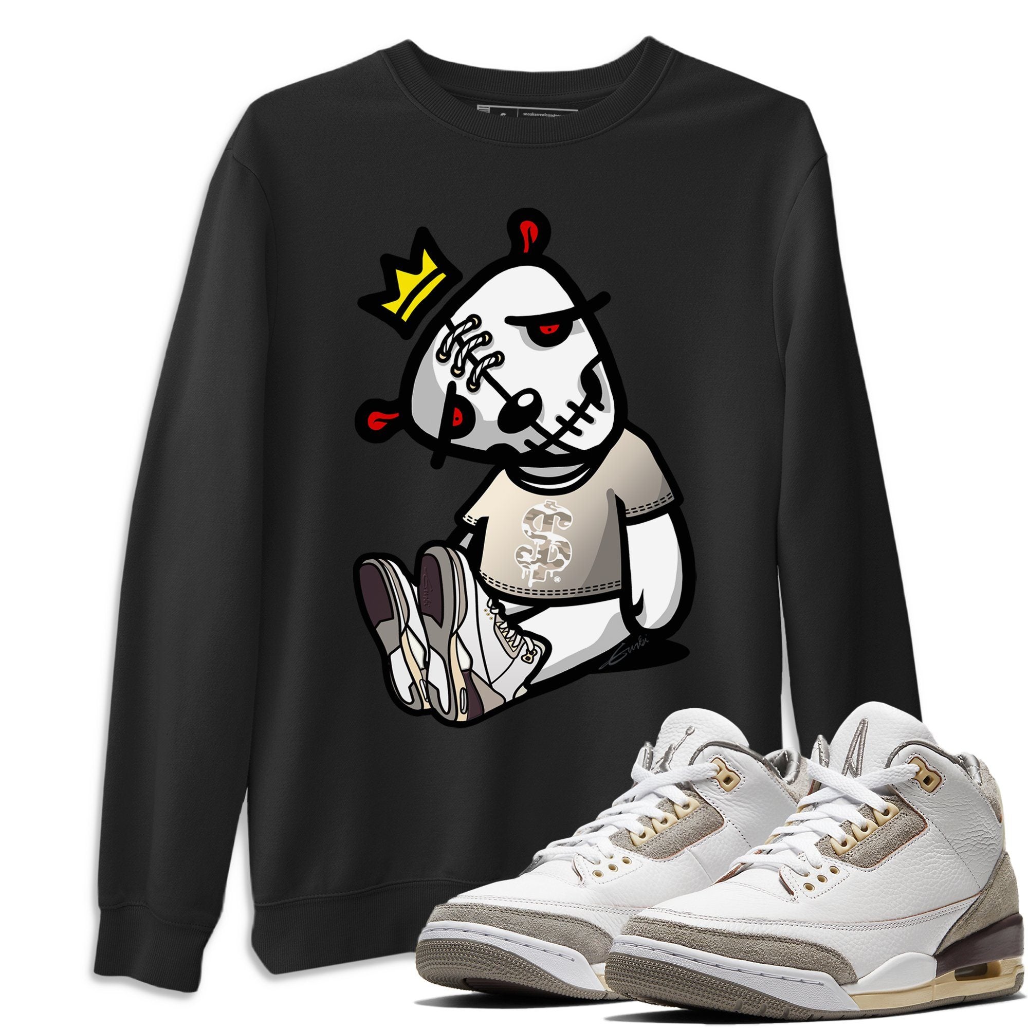 Jordan 3 A Ma Maniere Shirt To Match Jordans Dead Dolls Sneaker Tees Jordan 3 A Ma Maniere Drip Gear Zone Sneaker Matching Clothing Unisex Shirts
