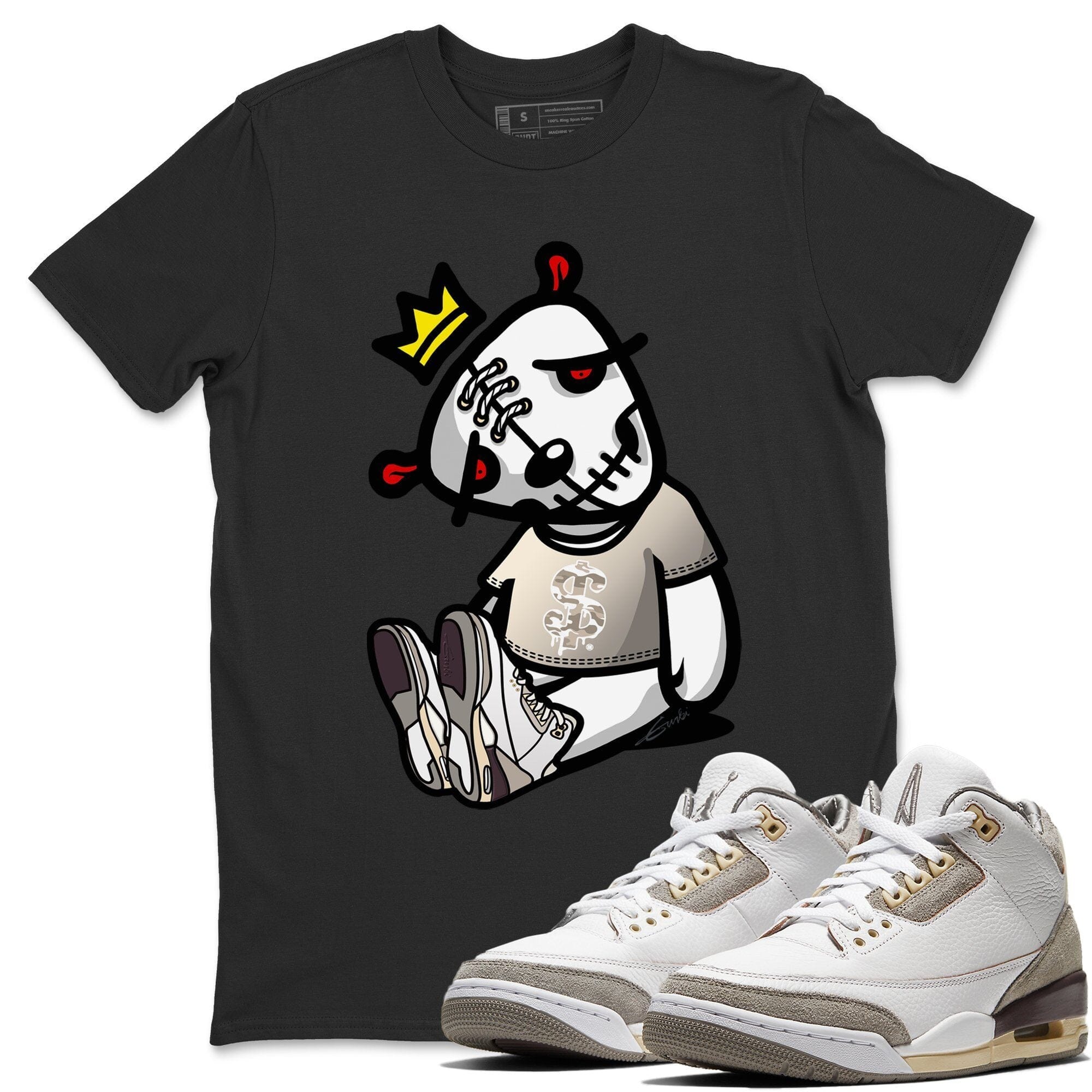 Jordan 3 A Ma Maniere Shirt To Match Jordans Dead Dolls Sneaker Tees Jordan 3 A Ma Maniere Drip Gear Zone Sneaker Matching Clothing Unisex Shirts