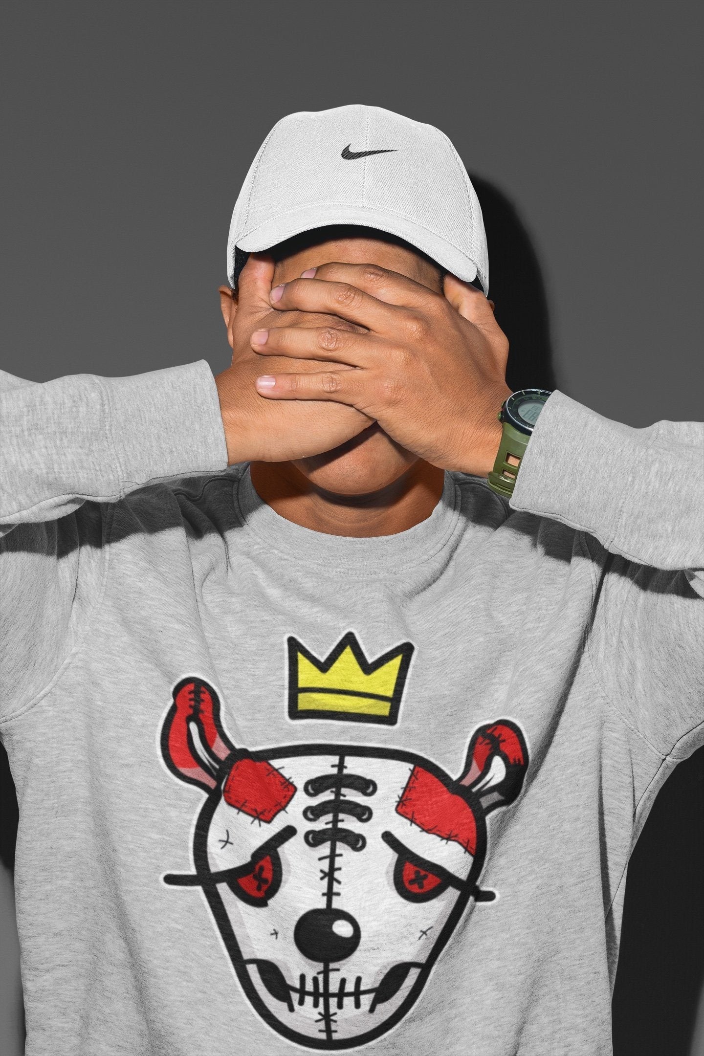 Jordan 1 Chicago Sneaker Matching T-Shirt Dead Dolls Face Sneaker Tees Jordan 1 Chicago Sneaker Release Tees Crew Neck Tees