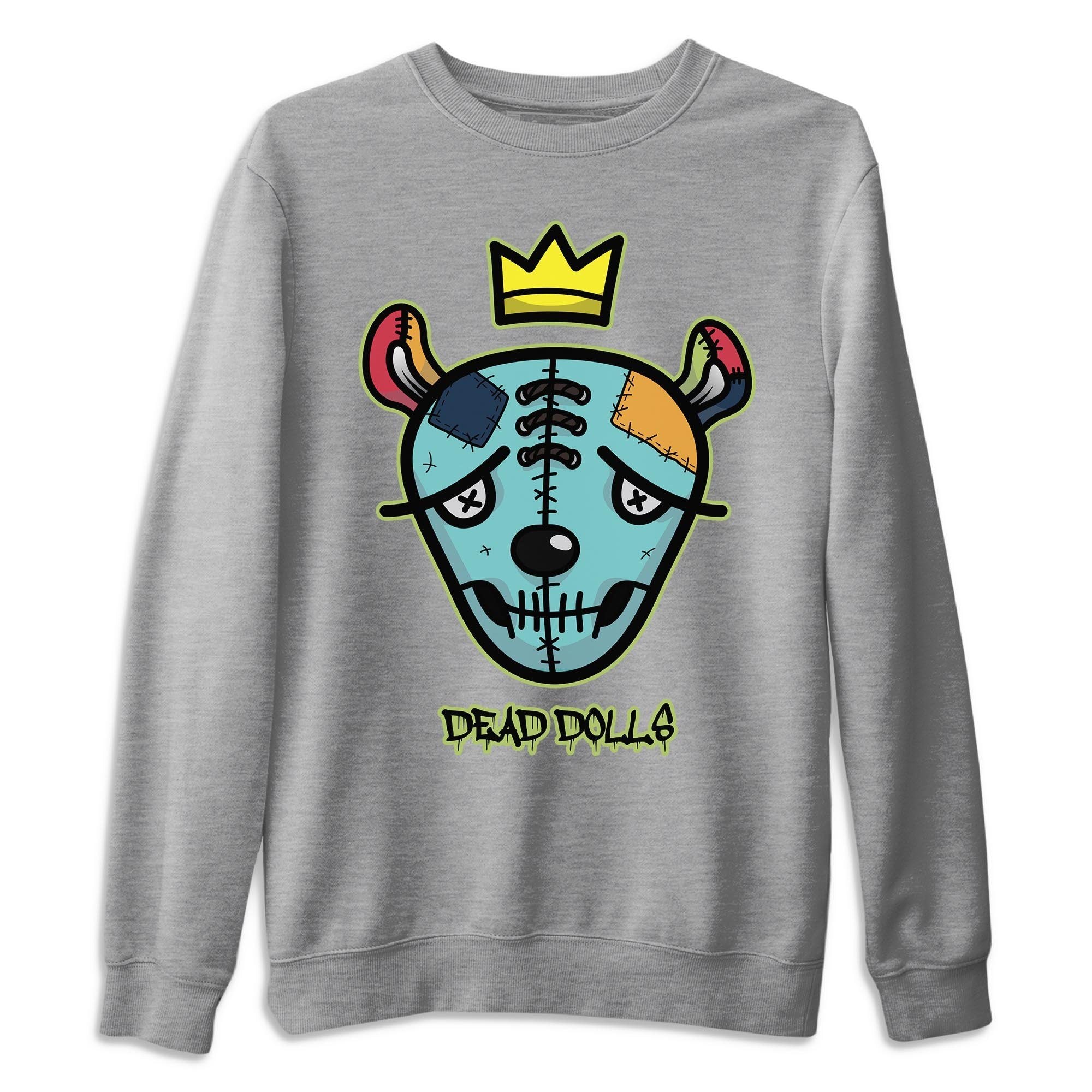 Jordan 1 Bio Hack Sneaker Match Tees Dead Dolls Face Sneaker Tees Jordan 1 Bio Hack Jordan to match sneaker T-Shirt Crew Neck Shirts