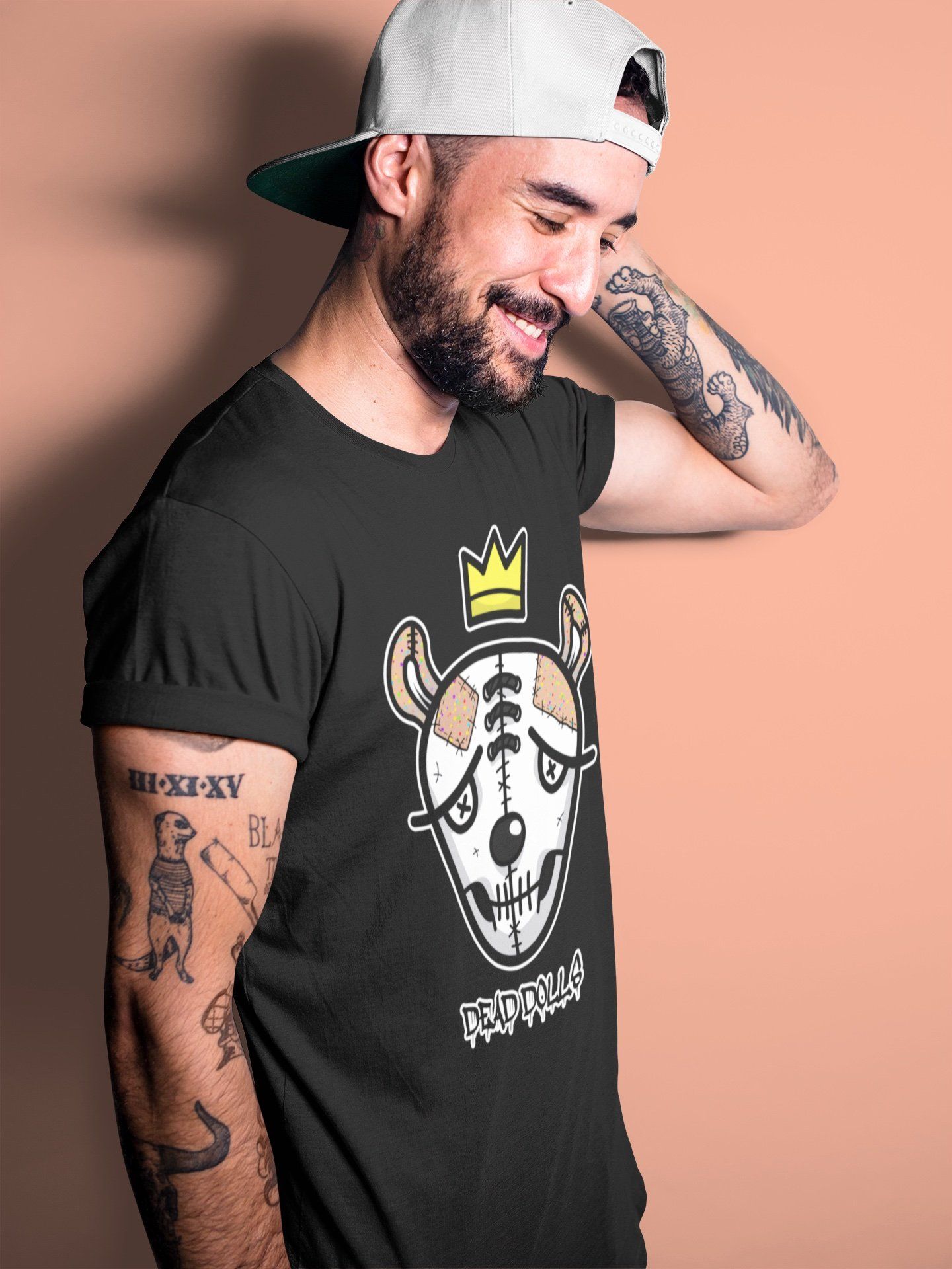 Jordan 1 Brushstroke Sneaker Matching T-Shirt Dead Dolls Face Sneaker Tees Jordan 1 Brushstroke Sneaker Release Tees Crew Neck Tees