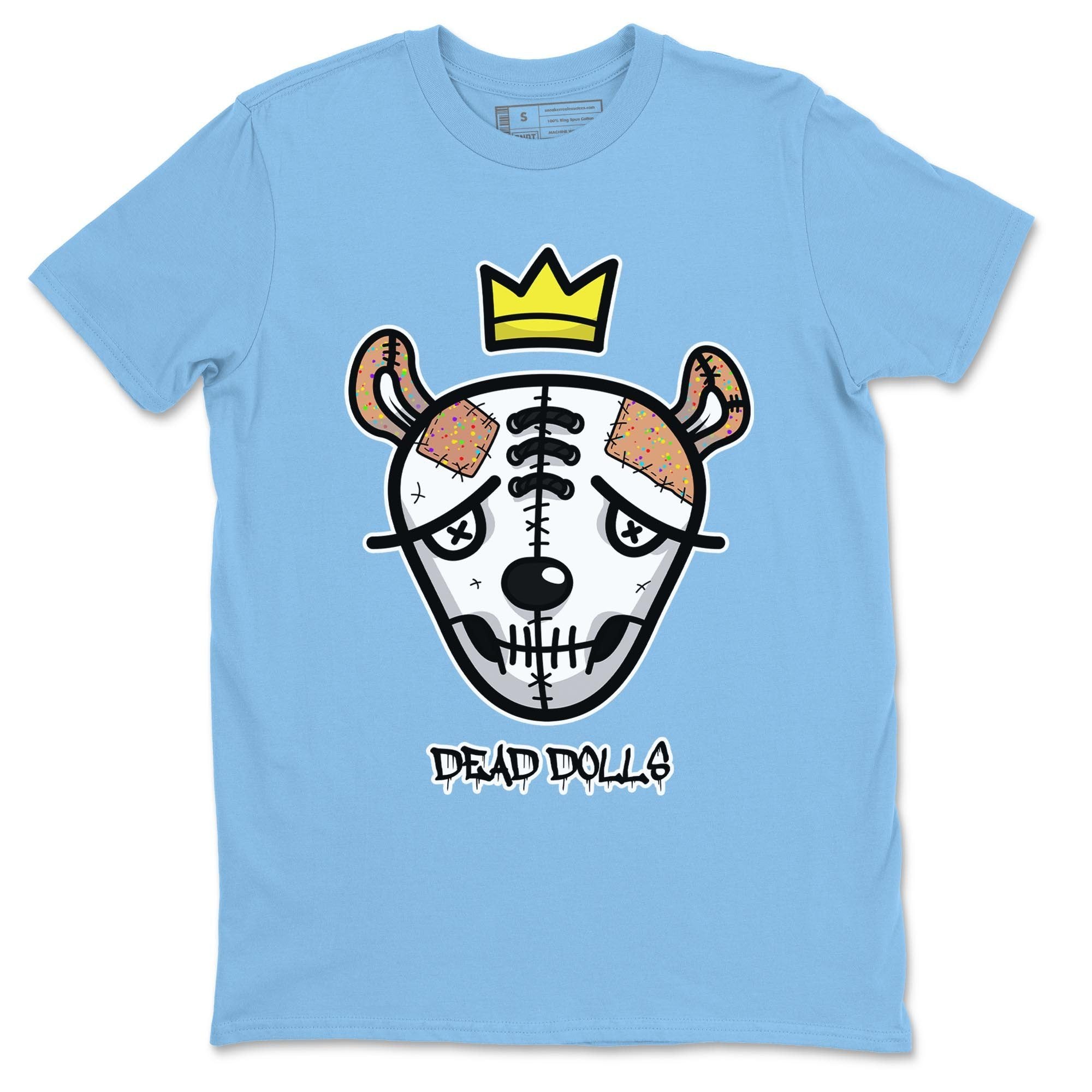 Jordan 1 Brushstroke Sneaker Matching T-Shirt Dead Dolls Face Sneaker Tees Jordan 1 Brushstroke Sneaker Release Tees Crew Neck Tees