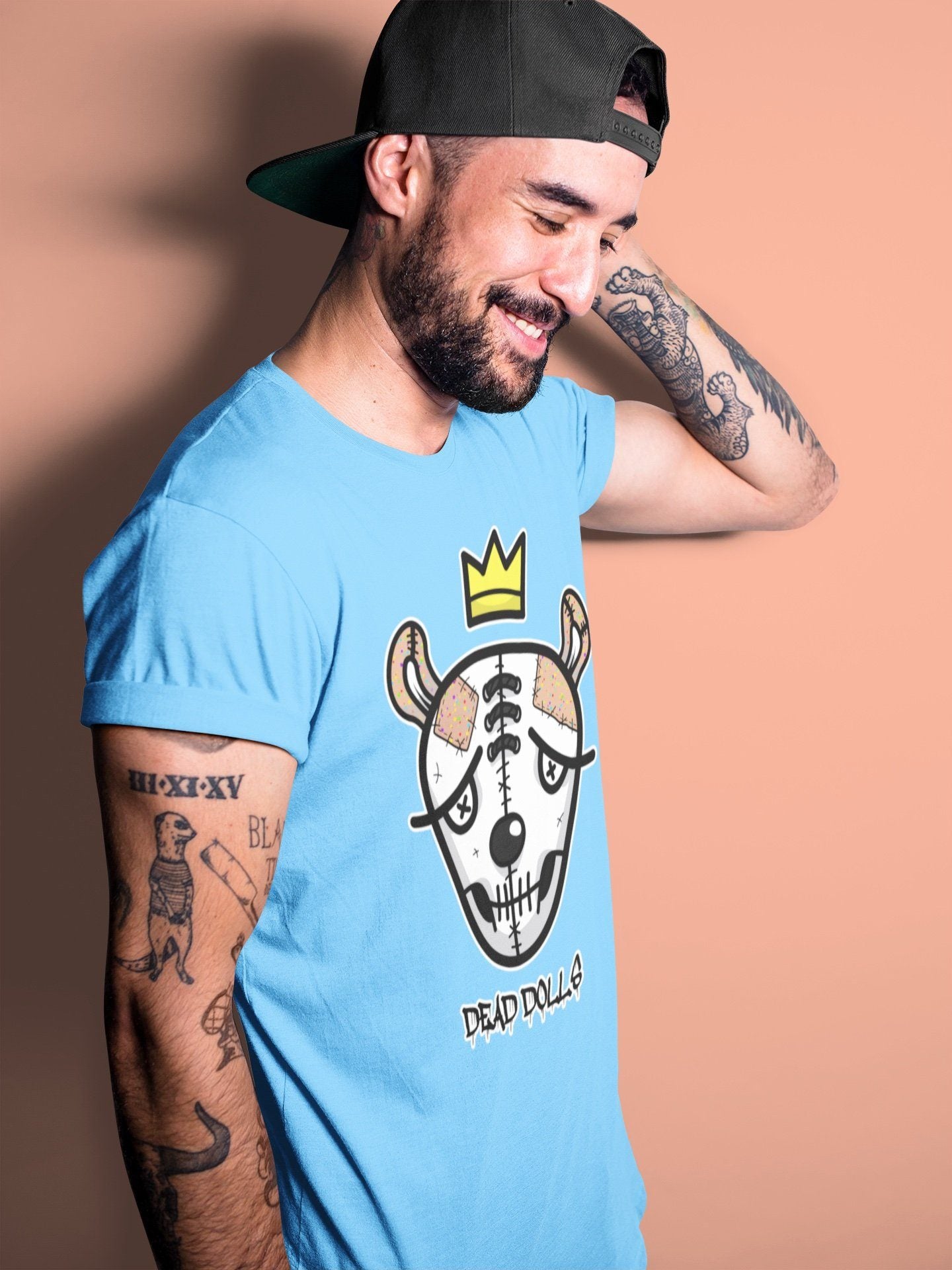 Jordan 1 Brushstroke Sneaker Matching T-Shirt Dead Dolls Face Sneaker Tees Jordan 1 Brushstroke Sneaker Release Tees Crew Neck Tees