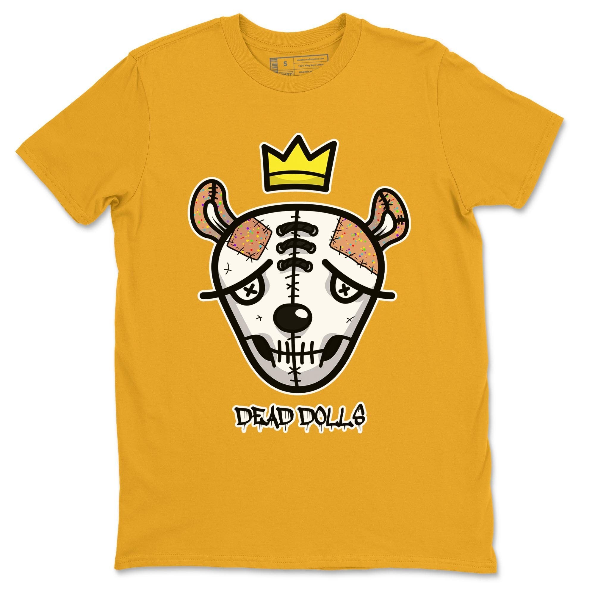 Jordan 1 Brushstroke Sneaker Matching T-Shirt Dead Dolls Face Sneaker Tees Jordan 1 Brushstroke Sneaker Release Tees Crew Neck Tees