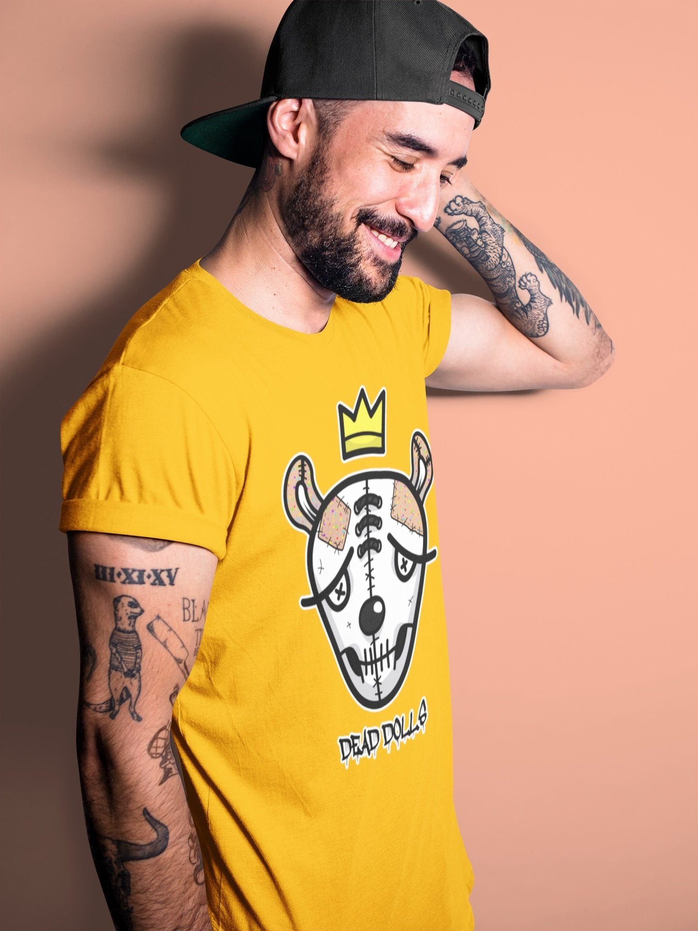 Jordan 1 Brushstroke Sneaker Matching T-Shirt Dead Dolls Face Sneaker Tees Jordan 1 Brushstroke Sneaker Release Tees Crew Neck Tees