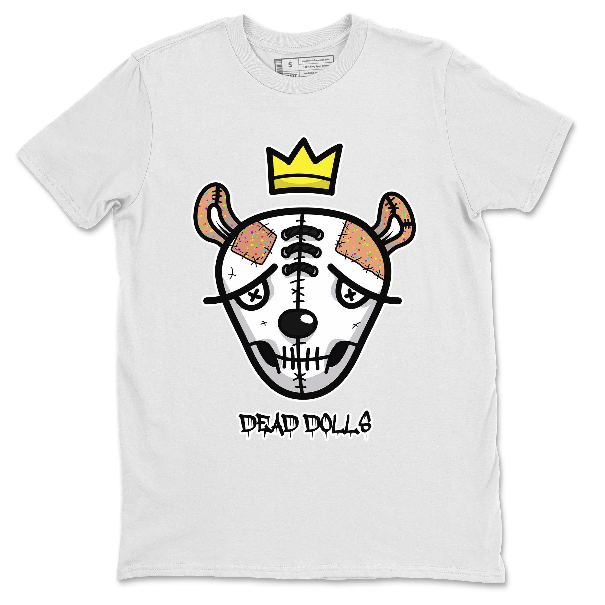 Jordan 1 Brushstroke Sneaker Matching T-Shirt Dead Dolls Face Sneaker Tees Jordan 1 Brushstroke Sneaker Release Tees Crew Neck Tees