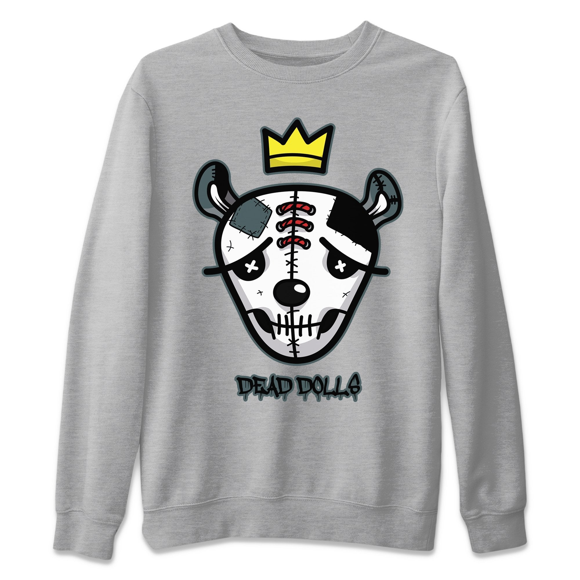 Jordan 1 Element Gore-Tex Black Grey Sneaker Matching T-Shirt Dead Dolls Face Sneaker Tees Jordan 1 Element Gore-Tex Black Grey Sneaker Release Tees Crew Neck Tees