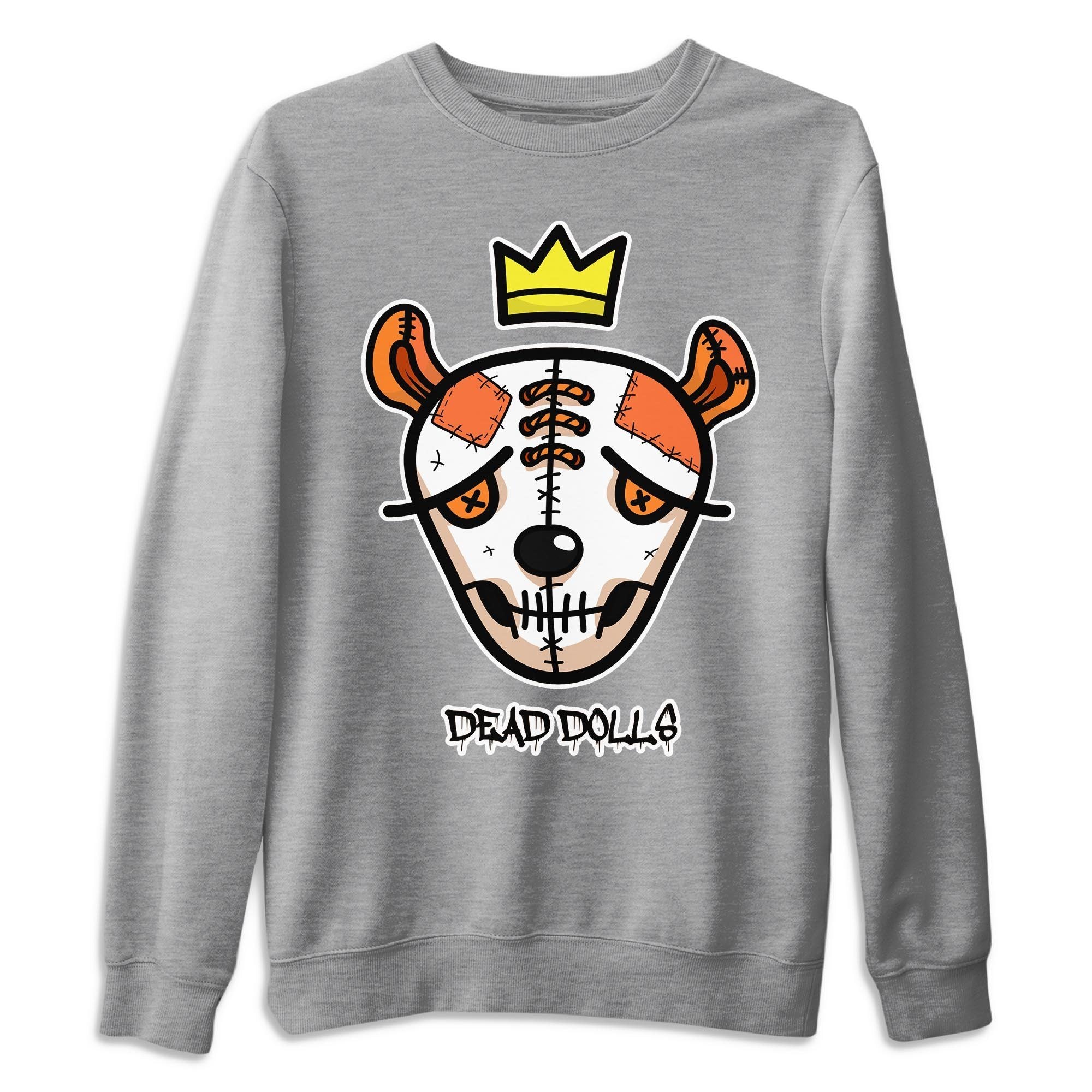 Jordan 11 Citrus Shirt To Match Jordans Dead Dolls Face Sneaker Tees Jordan 11 Citrus Drip Gear Zone Sneaker Matching Clothing Unisex Shirts