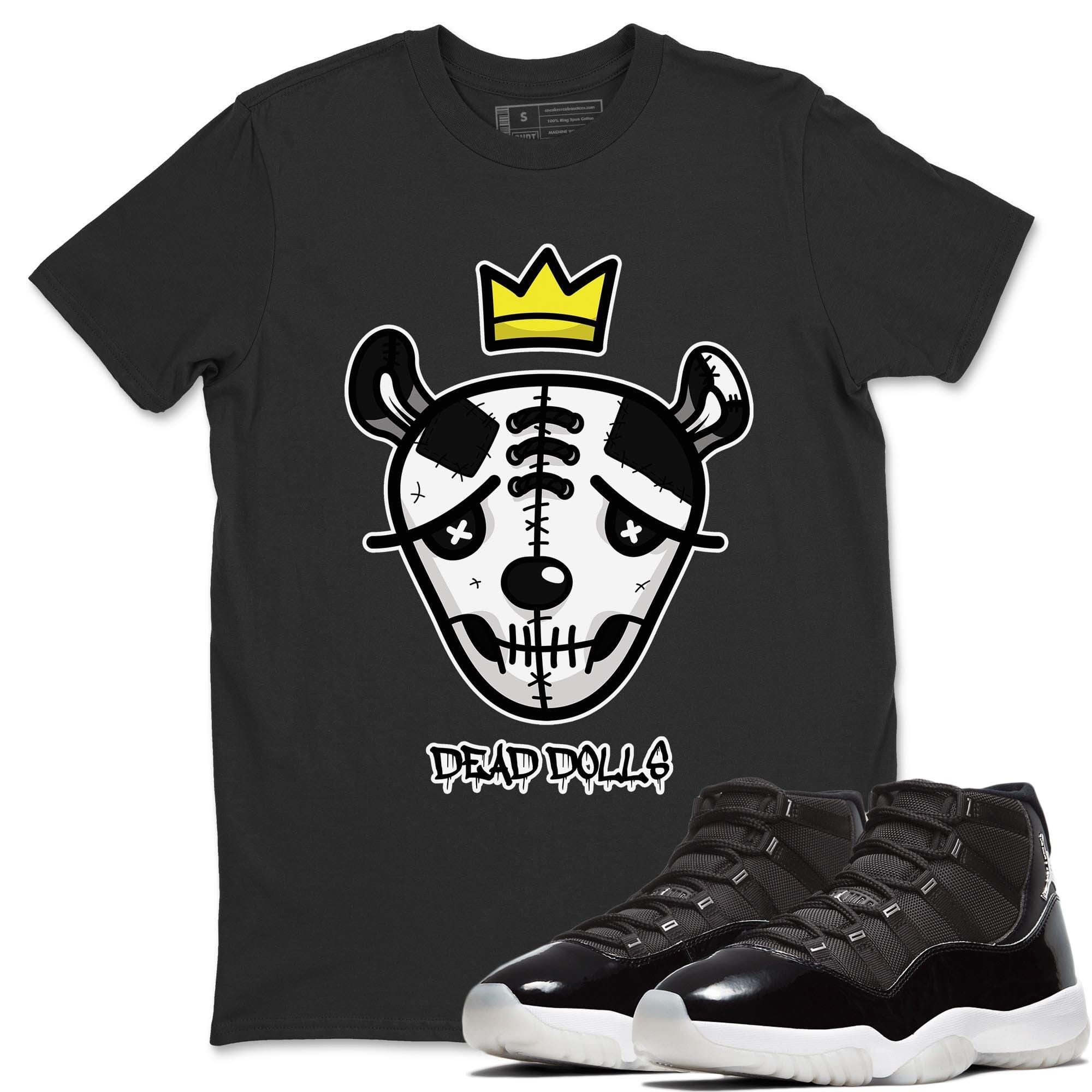 Jordan 11 Jubilee Shirt To Match Jordans Dead Dolls Face Sneaker Tees Jordan 11 Jubilee Drip Gear Zone Sneaker Matching Clothing Unisex Shirts