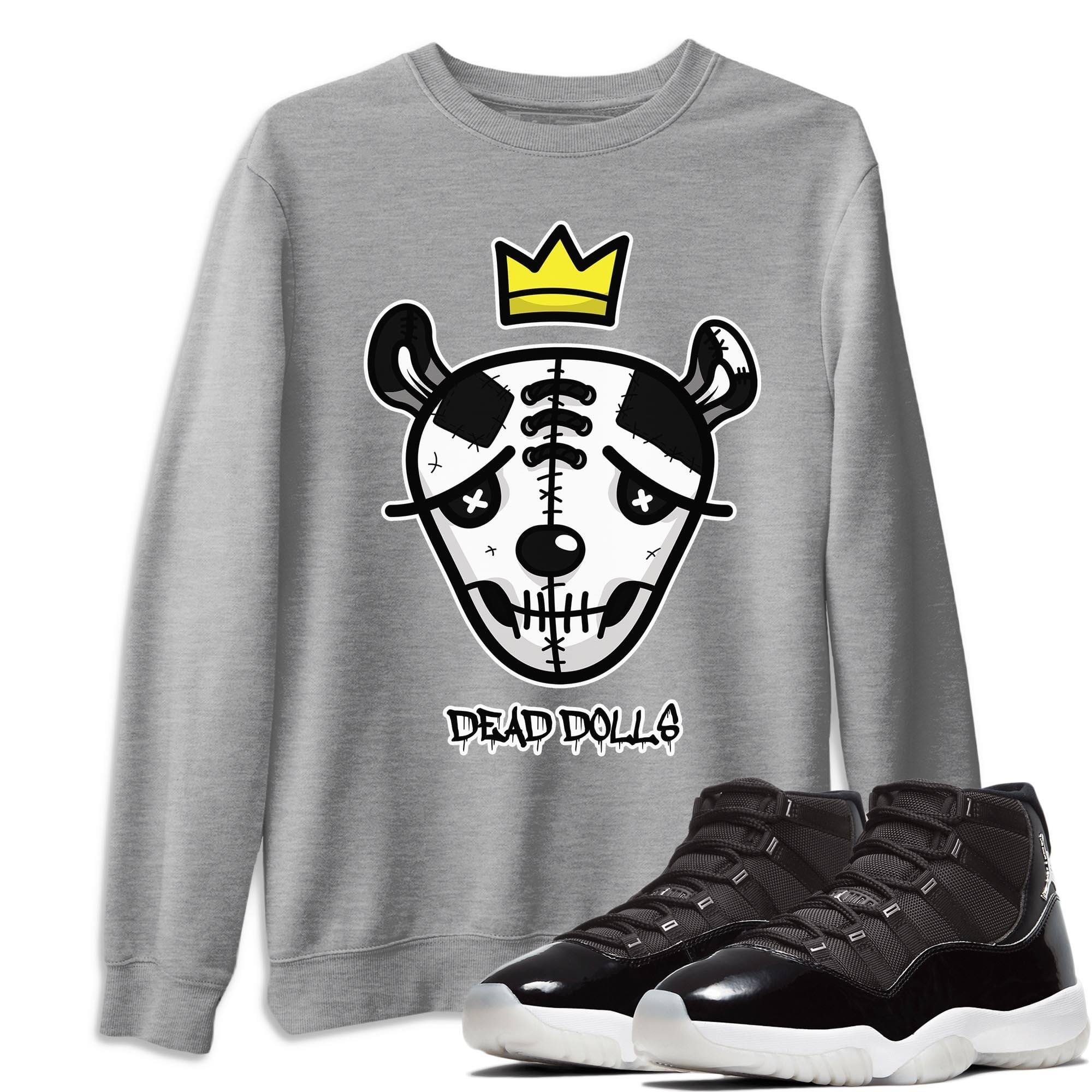 Jordan 11 Jubilee Shirt To Match Jordans Dead Dolls Face Sneaker Tees Jordan 11 Jubilee Drip Gear Zone Sneaker Matching Clothing Unisex Shirts