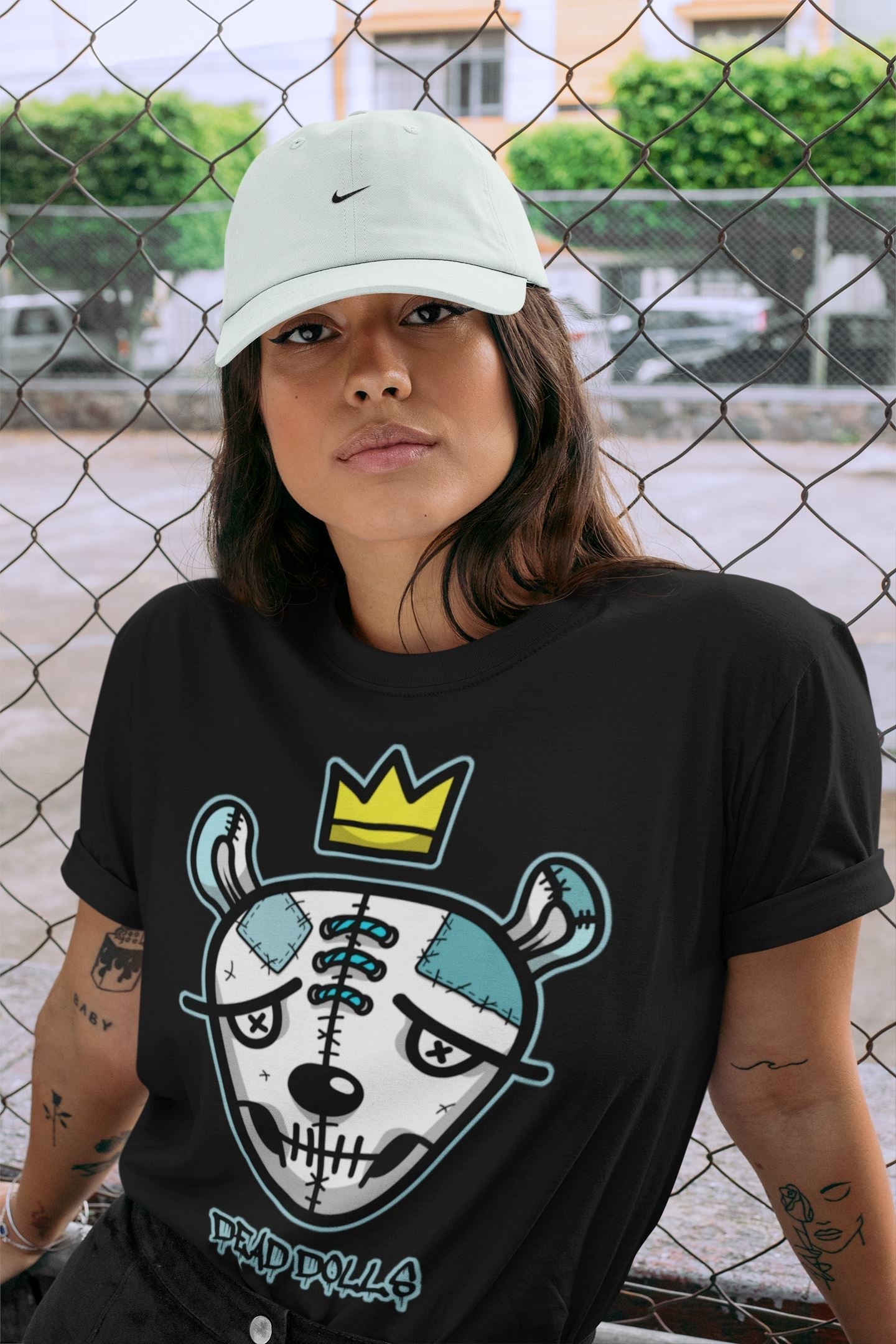 Jordan 11 Legend Blue Shirt To Match Jordans Dead Dolls Face Sneaker Tees Jordan 11 Legend Blue Drip Gear Zone Sneaker Matching Clothing Unisex Shirts