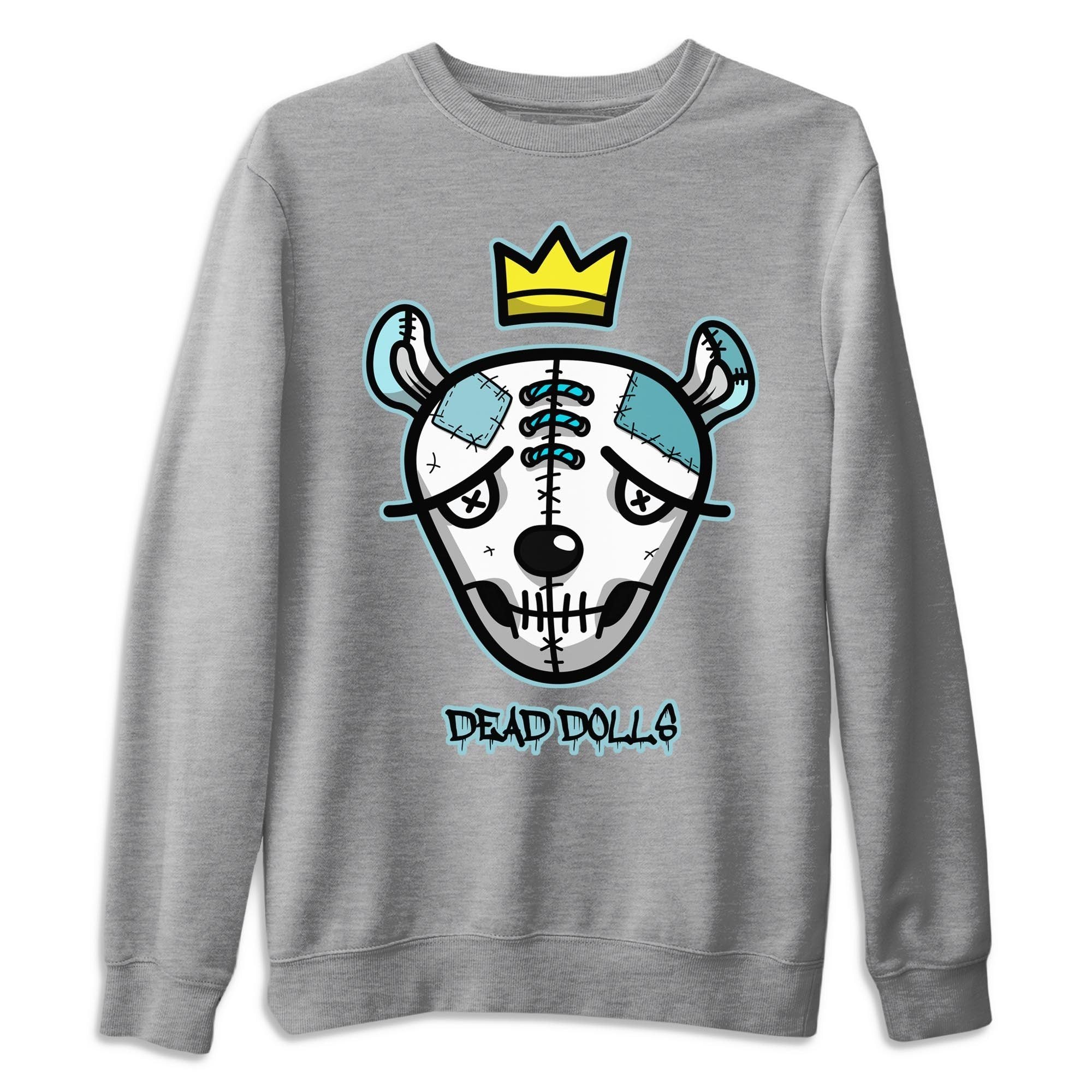 Jordan 11 Legend Blue Shirt To Match Jordans Dead Dolls Face Sneaker Tees Jordan 11 Legend Blue Drip Gear Zone Sneaker Matching Clothing Unisex Shirts