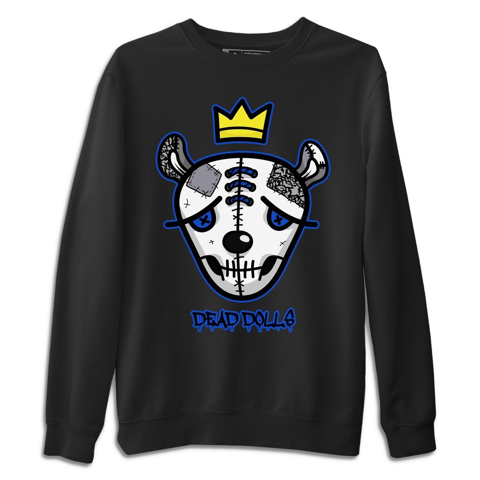 Jordan 3 Racer Blue Shirt To Match Jordans Dead Dolls Face Sneaker Tees Jordan 3 Racer Blue Drip Gear Zone Sneaker Matching Clothing Unisex Shirts