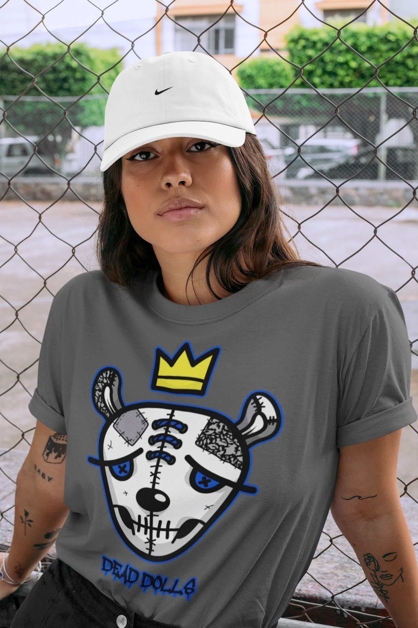 Jordan 3 Racer Blue Shirt To Match Jordans Dead Dolls Face Sneaker Tees Jordan 3 Racer Blue Drip Gear Zone Sneaker Matching Clothing Unisex Shirts