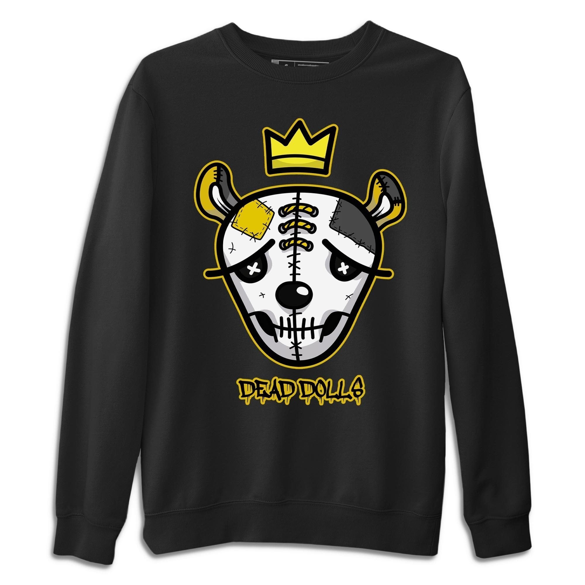 Jordan 4 Lightning Shirt To Match Jordans Dead Dolls Face Sneaker Tees Jordan 4 Lightning Drip Gear Zone Sneaker Matching Clothing Unisex Shirts