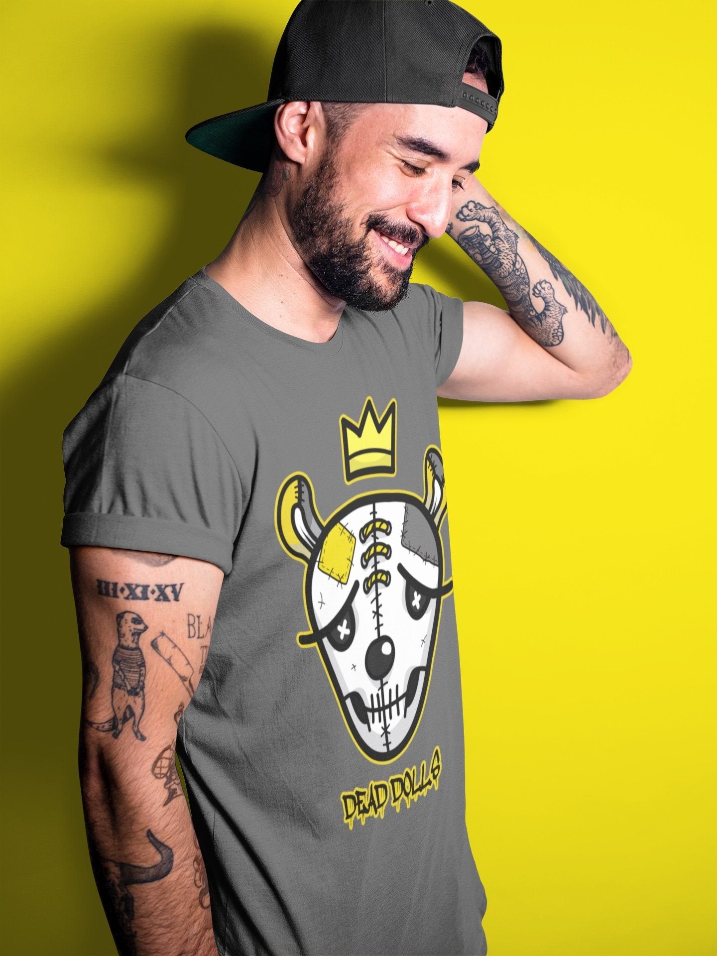 Jordan 4 Lightning Shirt To Match Jordans Dead Dolls Face Sneaker Tees Jordan 4 Lightning Drip Gear Zone Sneaker Matching Clothing Unisex Shirts