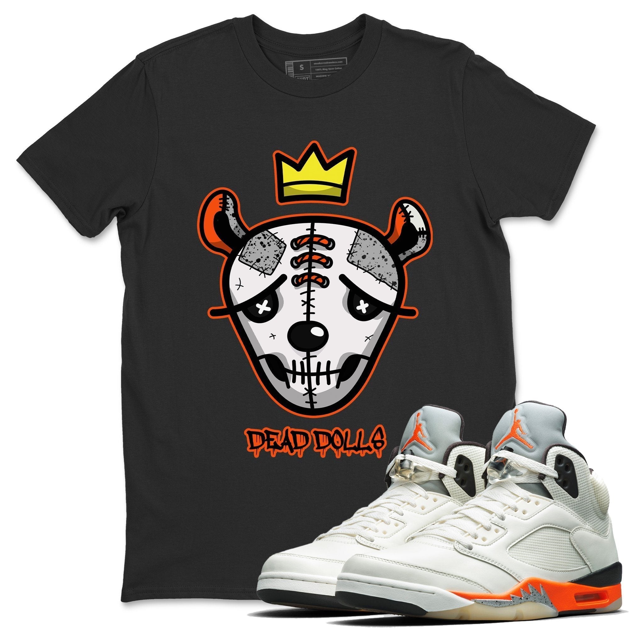 Jordan 5 Shattered Backboard Shirt To Match Jordans Dead Dolls Face Sneaker Tees Jordan 5 Shattered Backboard Drip Gear Zone Sneaker Matching Clothing Unisex Shirts