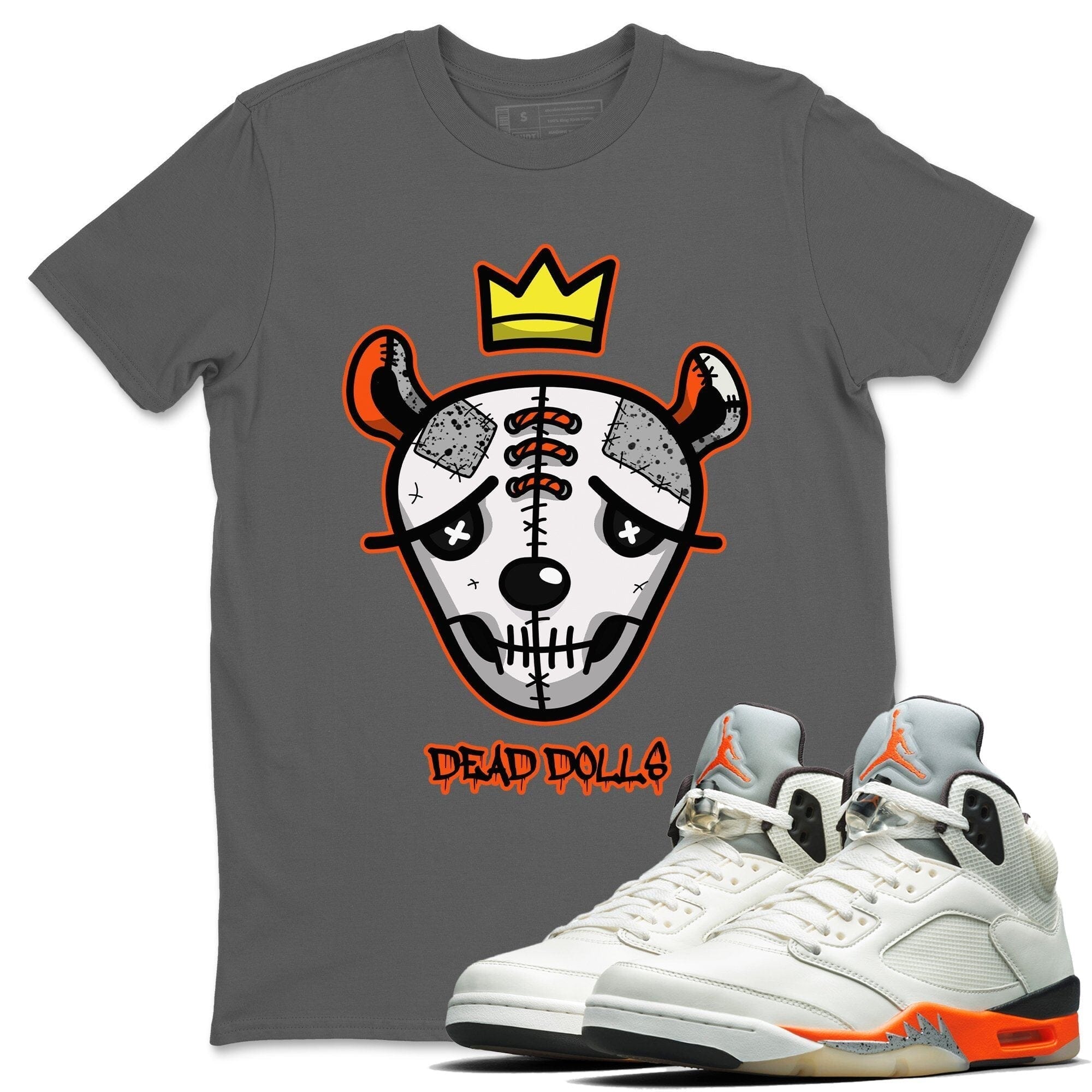 Jordan 5 Shattered Backboard Shirt To Match Jordans Dead Dolls Face Sneaker Tees Jordan 5 Shattered Backboard Drip Gear Zone Sneaker Matching Clothing Unisex Shirts