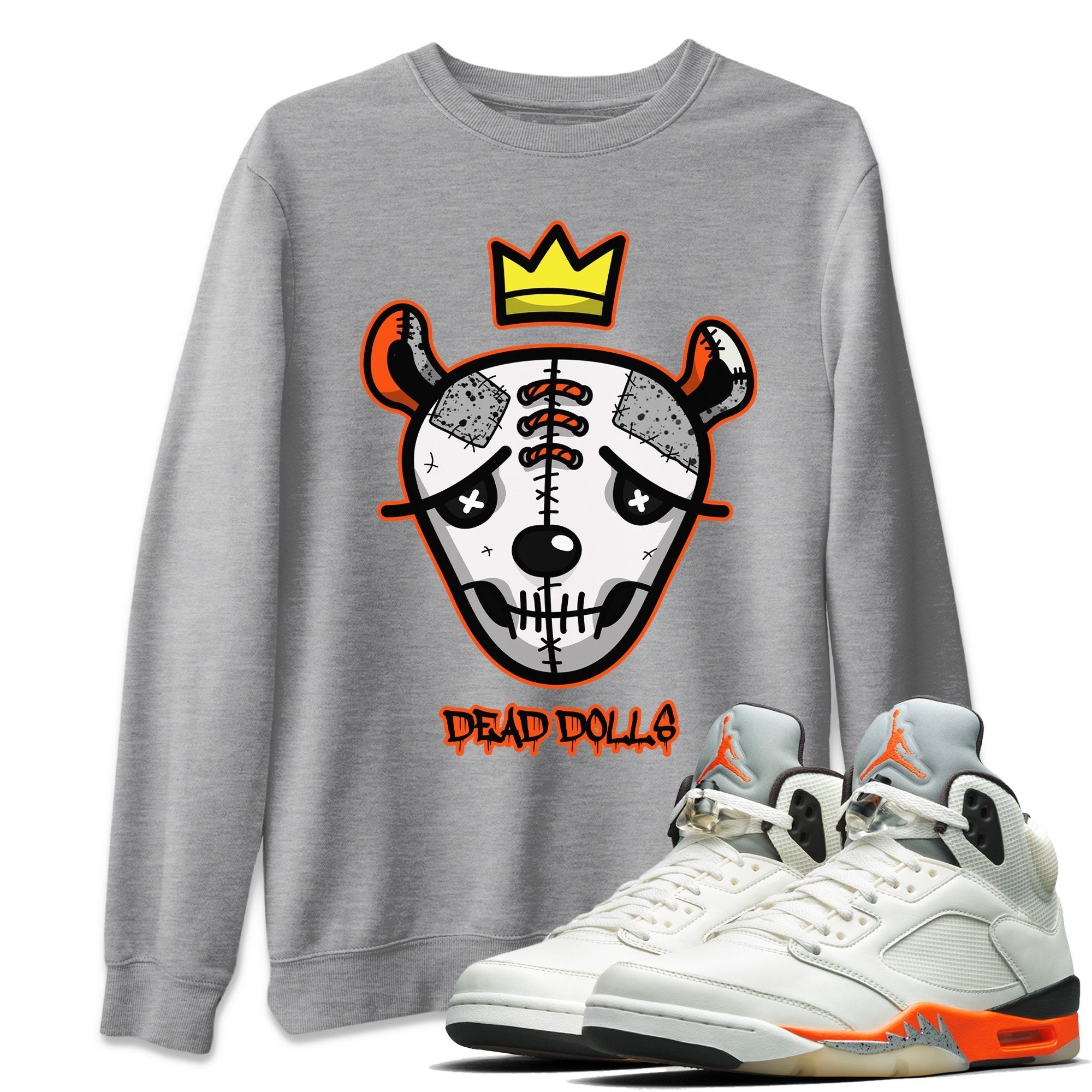 Jordan 5 Shattered Backboard Shirt To Match Jordans Dead Dolls Face Sneaker Tees Jordan 5 Shattered Backboard Drip Gear Zone Sneaker Matching Clothing Unisex Shirts