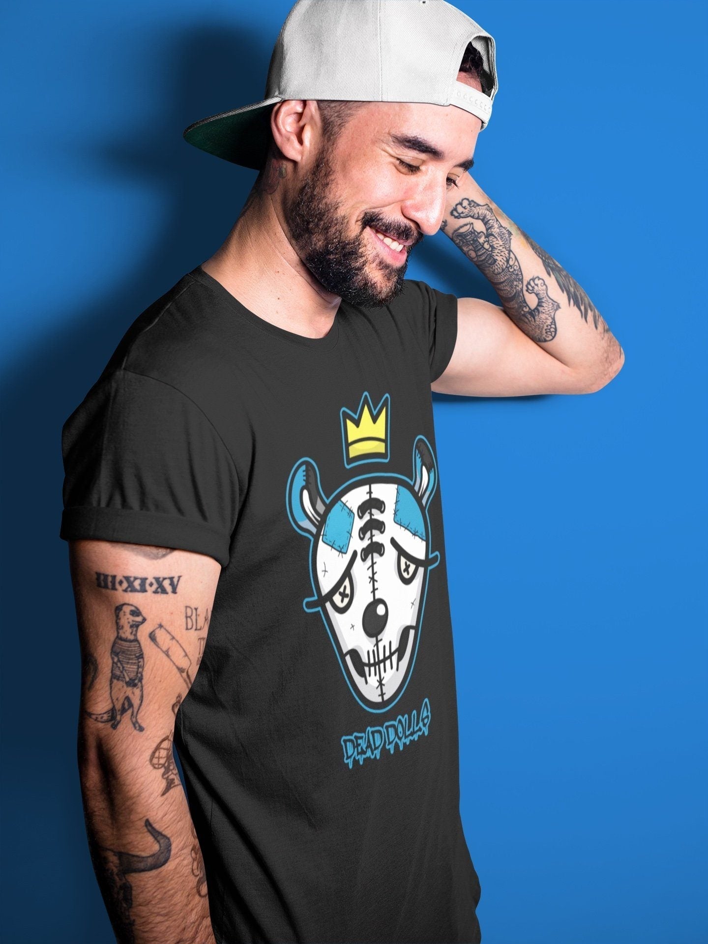 Jordan 1 Travis Scott Fragment Shirt To Match Jordans Dead Dolls Face Sneaker Tees Jordan 1 Travis Scott Fragment Drip Gear Zone Sneaker Matching Clothing Unisex Shirts