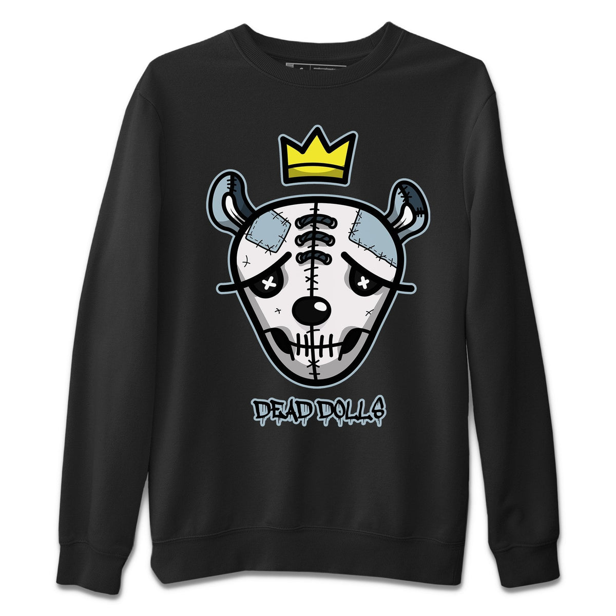Dunk championship Grey Sneaker Match Tees Dead Dolls Face Sneaker Tees Dunk championship Grey Jordan to match sneaker T-Shirt Crew Neck Shirts