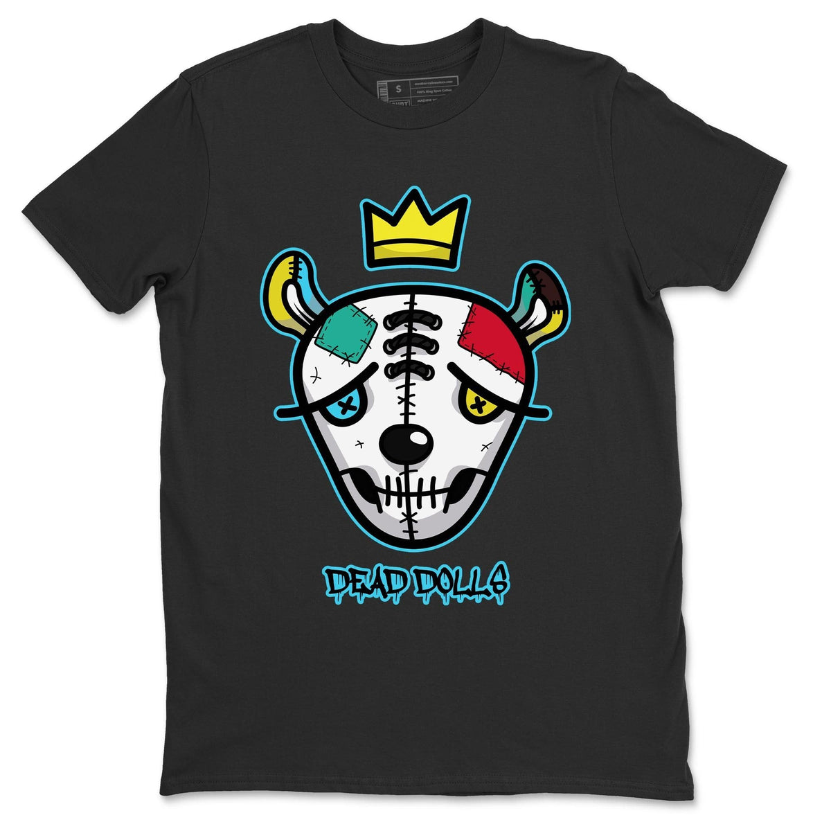 Dunk Free 99 White Sneaker Match Tees Dead Dolls Face Sneaker Tees Dunk Free 99 White Jordan to match sneaker T-Shirt Crew Neck Shirts