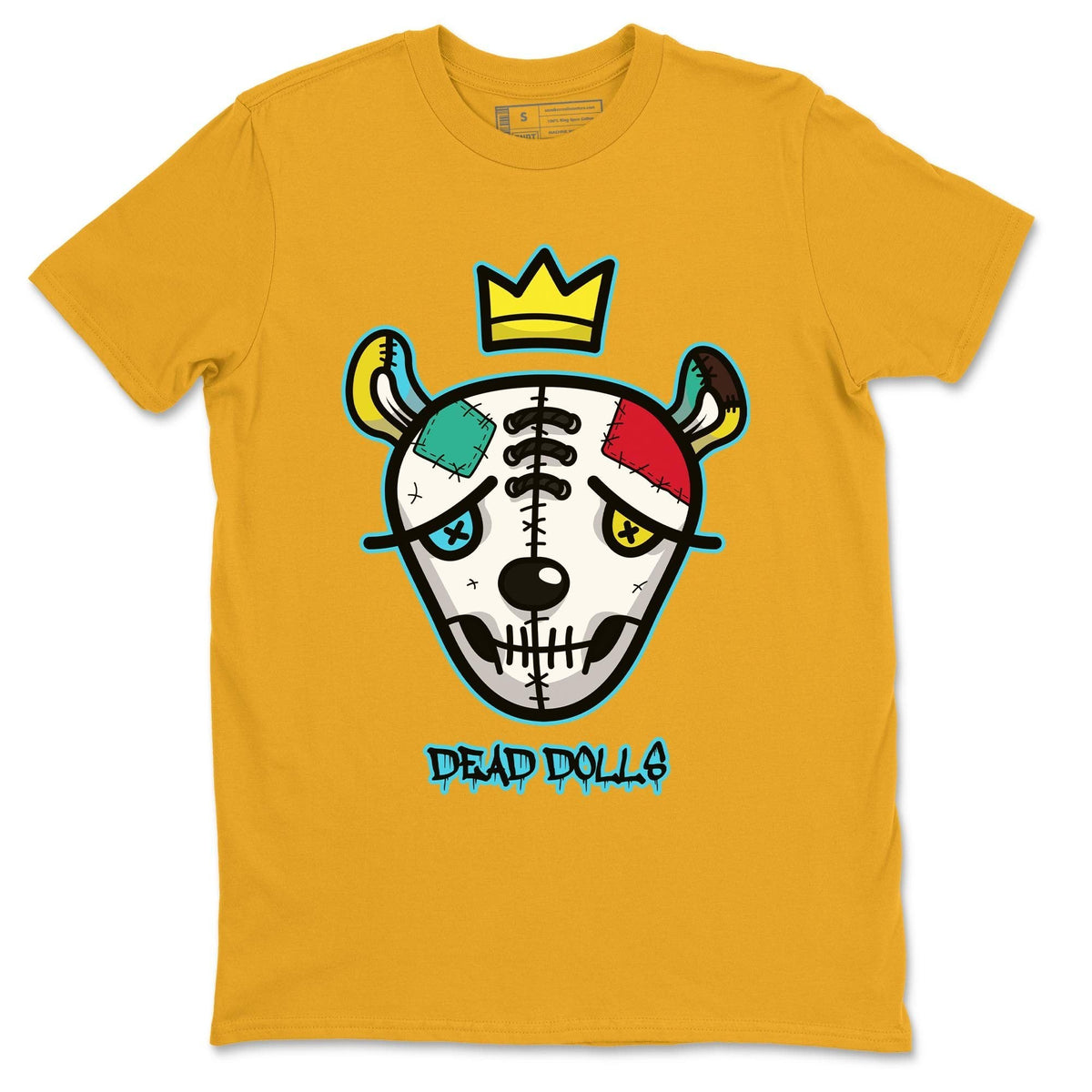 Dunk Free 99 White Sneaker Match Tees Dead Dolls Face Sneaker Tees Dunk Free 99 White Jordan to match sneaker T-Shirt Crew Neck Shirts