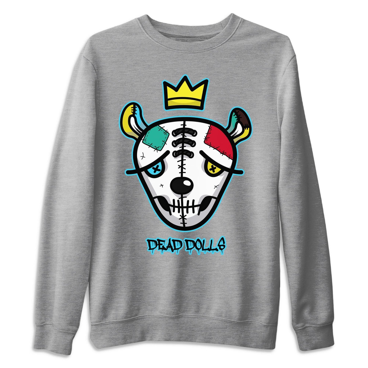 Dunk Free 99 White Sneaker Match Tees Dead Dolls Face Sneaker Tees Dunk Free 99 White Jordan to match sneaker T-Shirt Crew Neck Shirts
