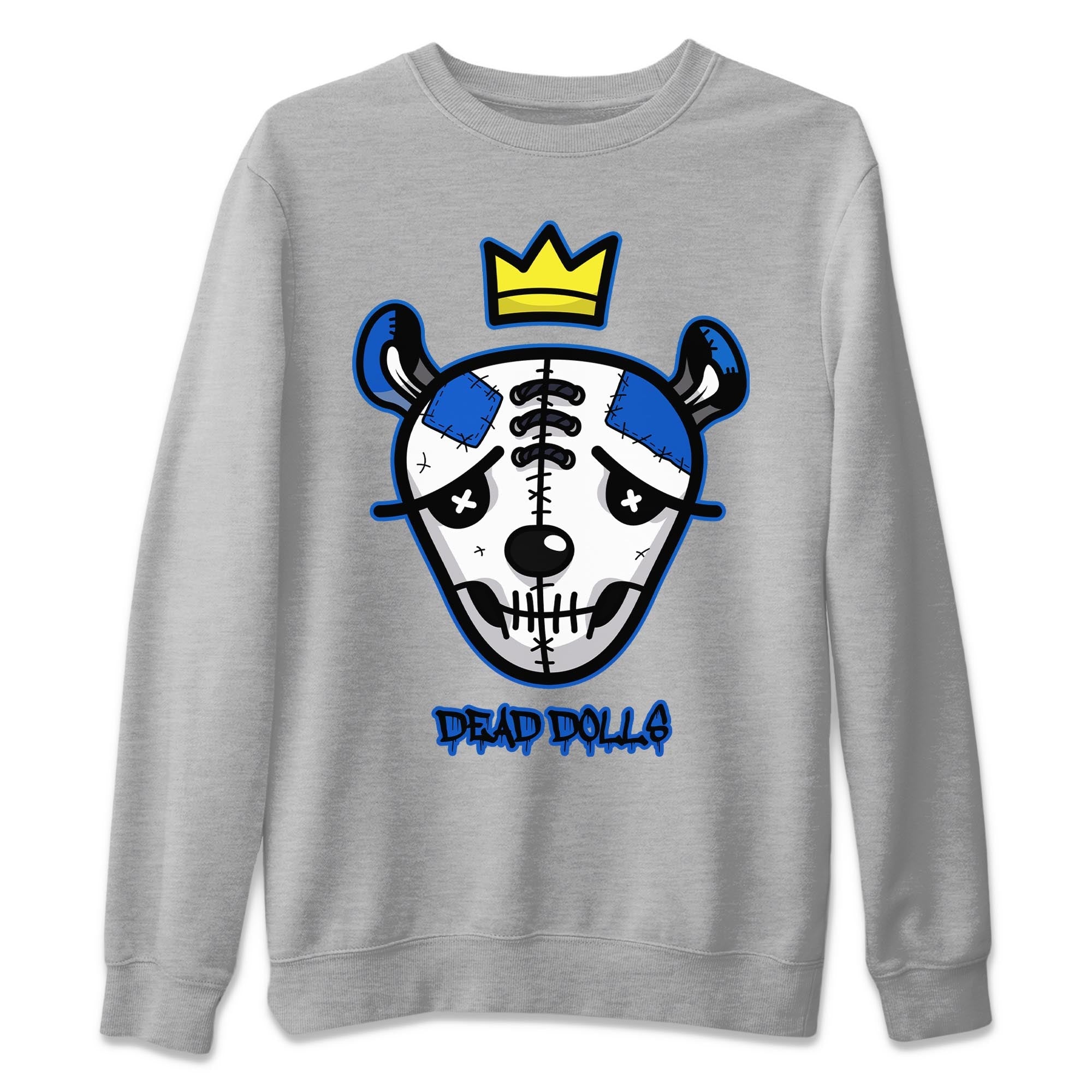 Jordan 1 Dark Marina Blue Sneaker Matching T-Shirt Dead Dolls Face Sneaker Tees Jordan 1 Dark Marina Blue Sneaker Release Tees Crew Neck Tees