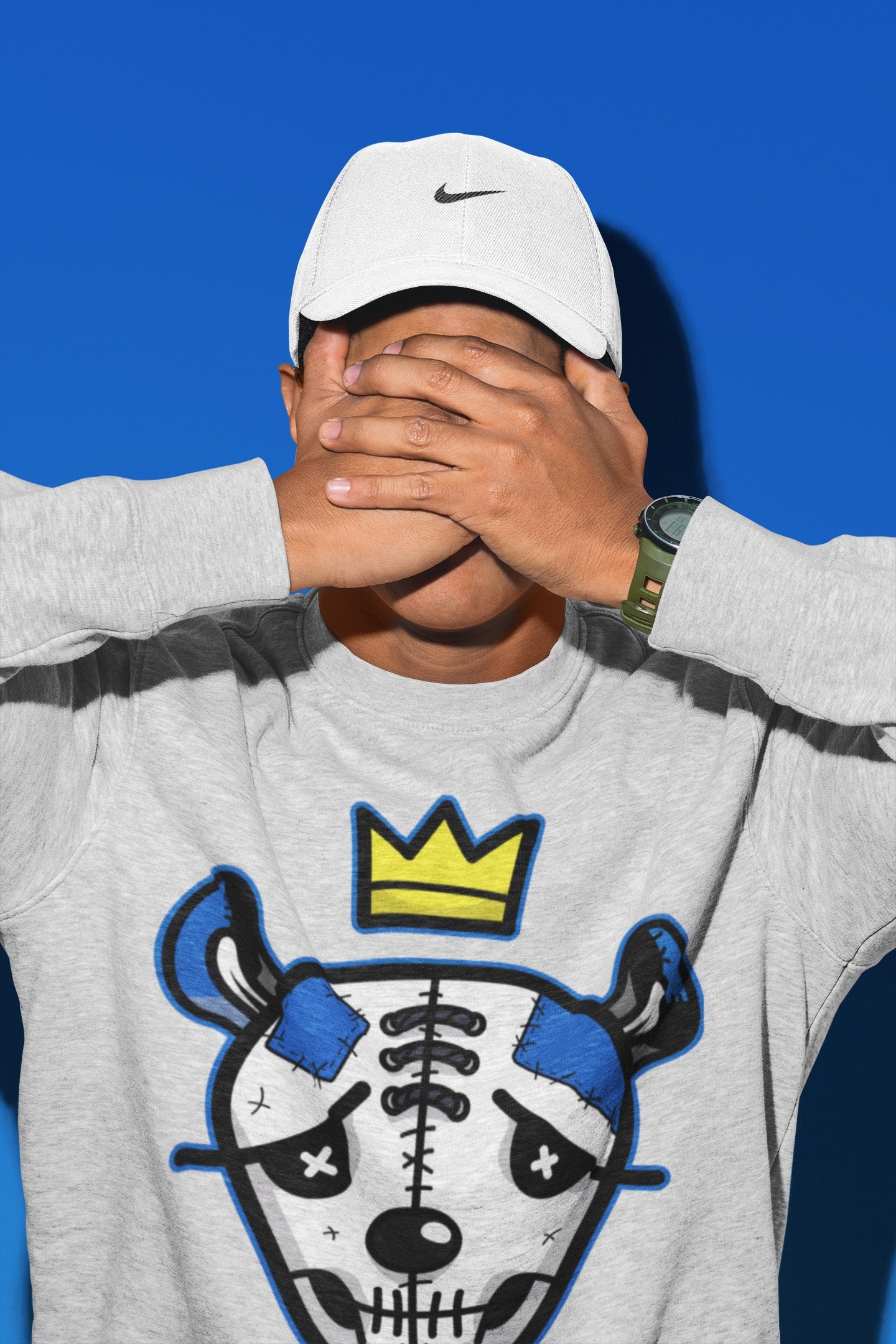 Jordan 1 Dark Marina Blue Sneaker Matching T-Shirt Dead Dolls Face Sneaker Tees Jordan 1 Dark Marina Blue Sneaker Release Tees Crew Neck Tees