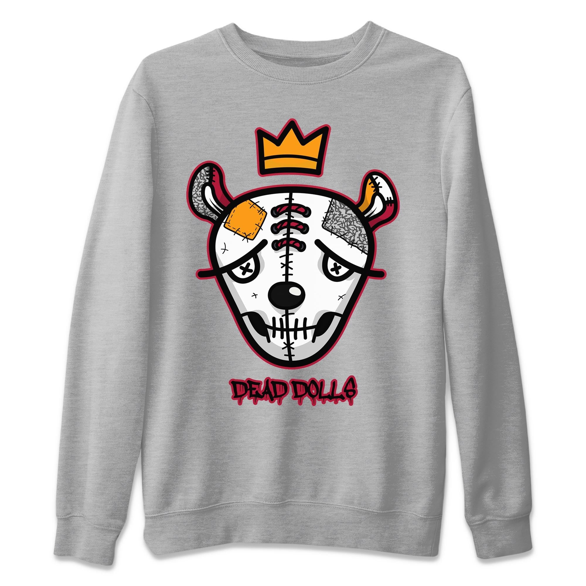 Jordan 3 Cardinal Shirt To Match Jordans Dead Dolls Face Sneaker Tees Jordan 3 Cardinal Drip Gear Zone Sneaker Matching Clothing Unisex Shirts