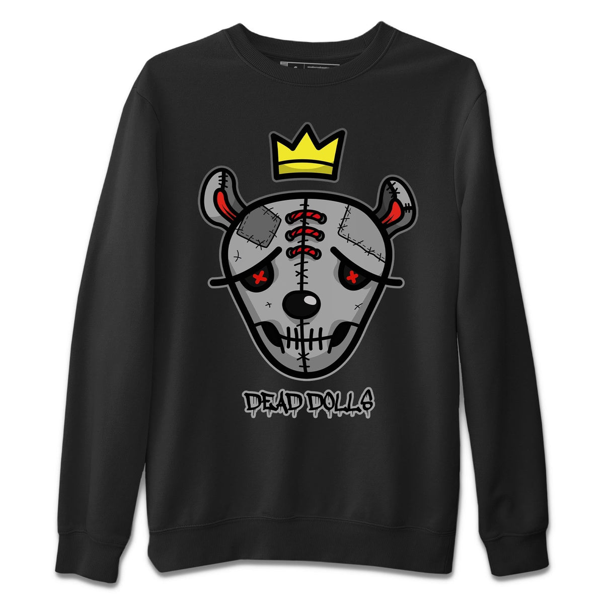 Jordan 4 Infrared Sneaker Matching T-Shirt Dead Dolls Face Sneaker Tees Jordan 4 Infrared Sneaker Release Tees Crew Neck Tees