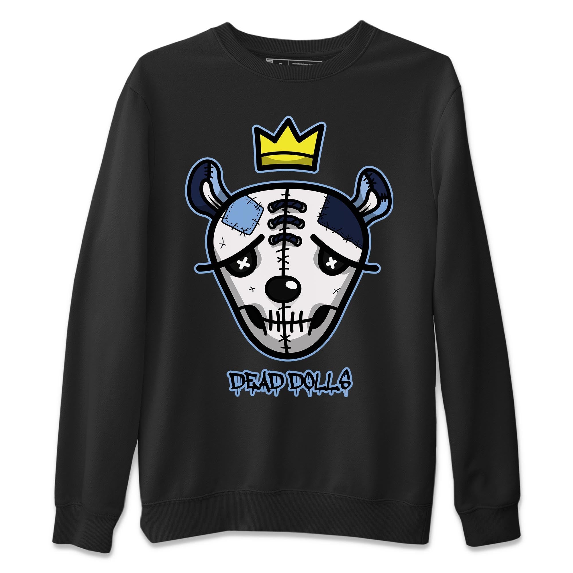 Jordan 6 UNC Shirt To Match Jordans Dead Dolls Face Sneaker Tees Jordan 6 UNC Drip Gear Zone Sneaker Matching Clothing Unisex Shirts