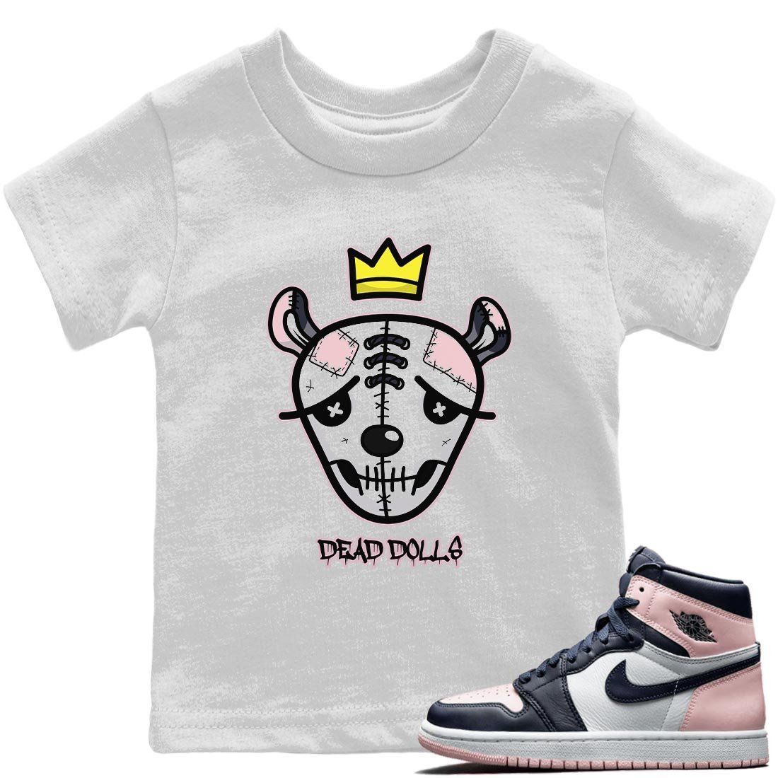 Jordan 1 Atmosphere Sneaker Match Tees Dead Dolls Face Sneaker Tees Jordan 1 Atmosphere Jordan to match sneaker T-Shirt Kids Shirts