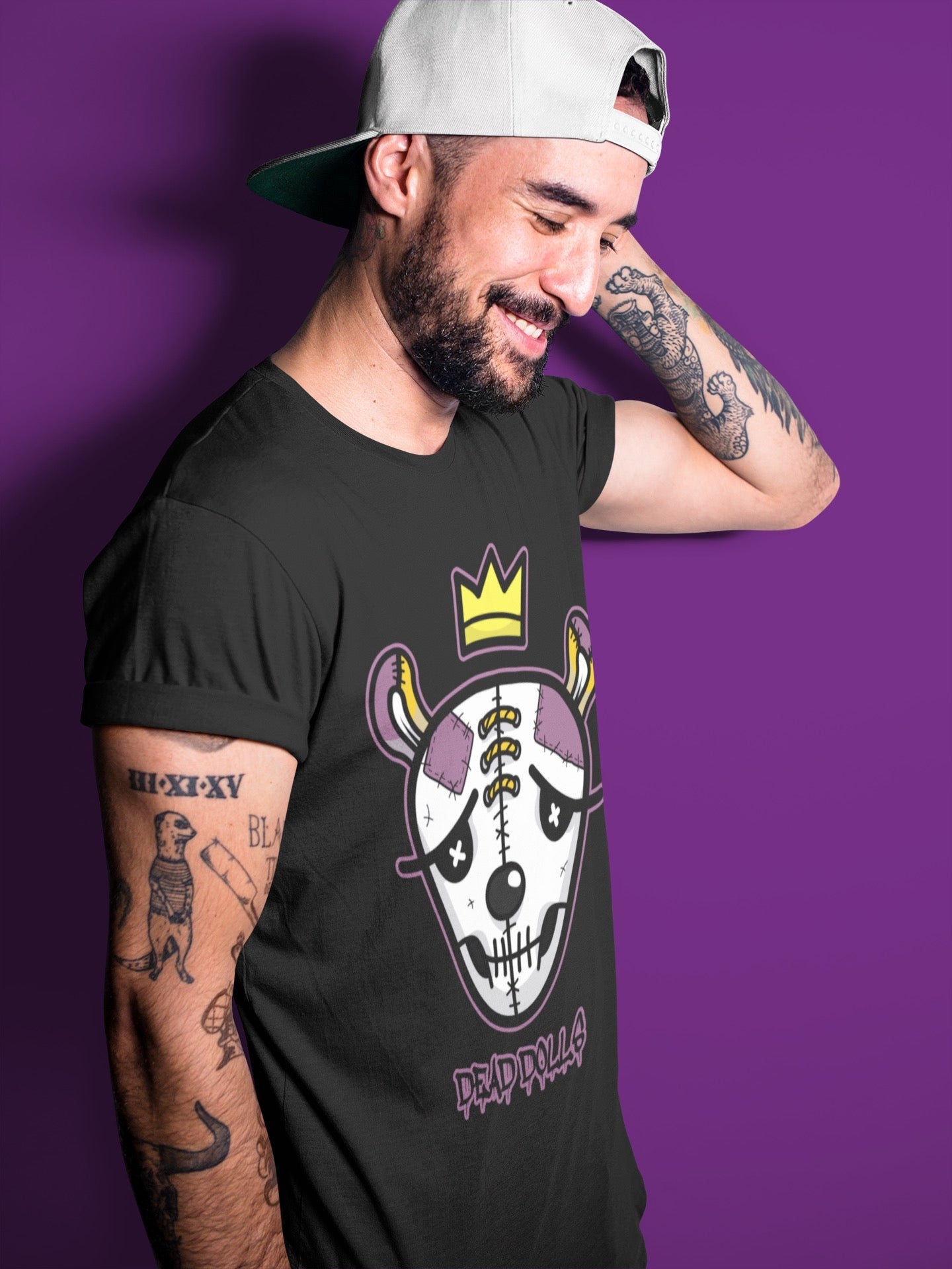 Jordan 1 Brotherhood Sneaker Matching T-Shirt Dead Dolls Face Sneaker Tees Jordan 1 Brotherhood Sneaker Release Tees Crew Neck Tees