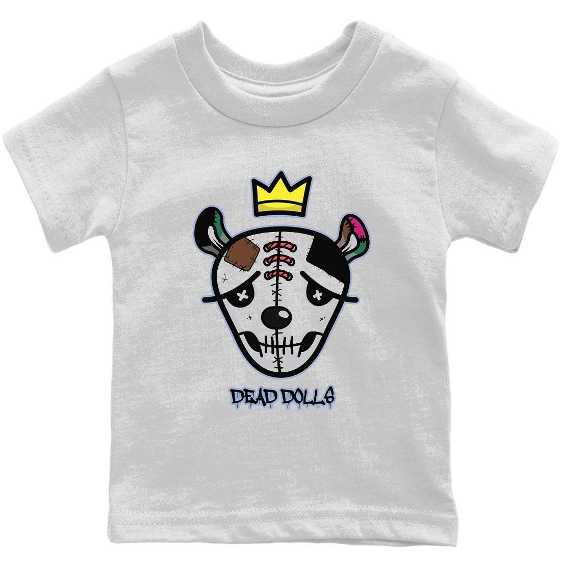 Jordan 1 Hand Crafted Sneaker Matching T-Shirt Dead Dolls Face Sneaker Tees Jordan 1 Hand Crafted Sneaker Release Tees Kids Shirts