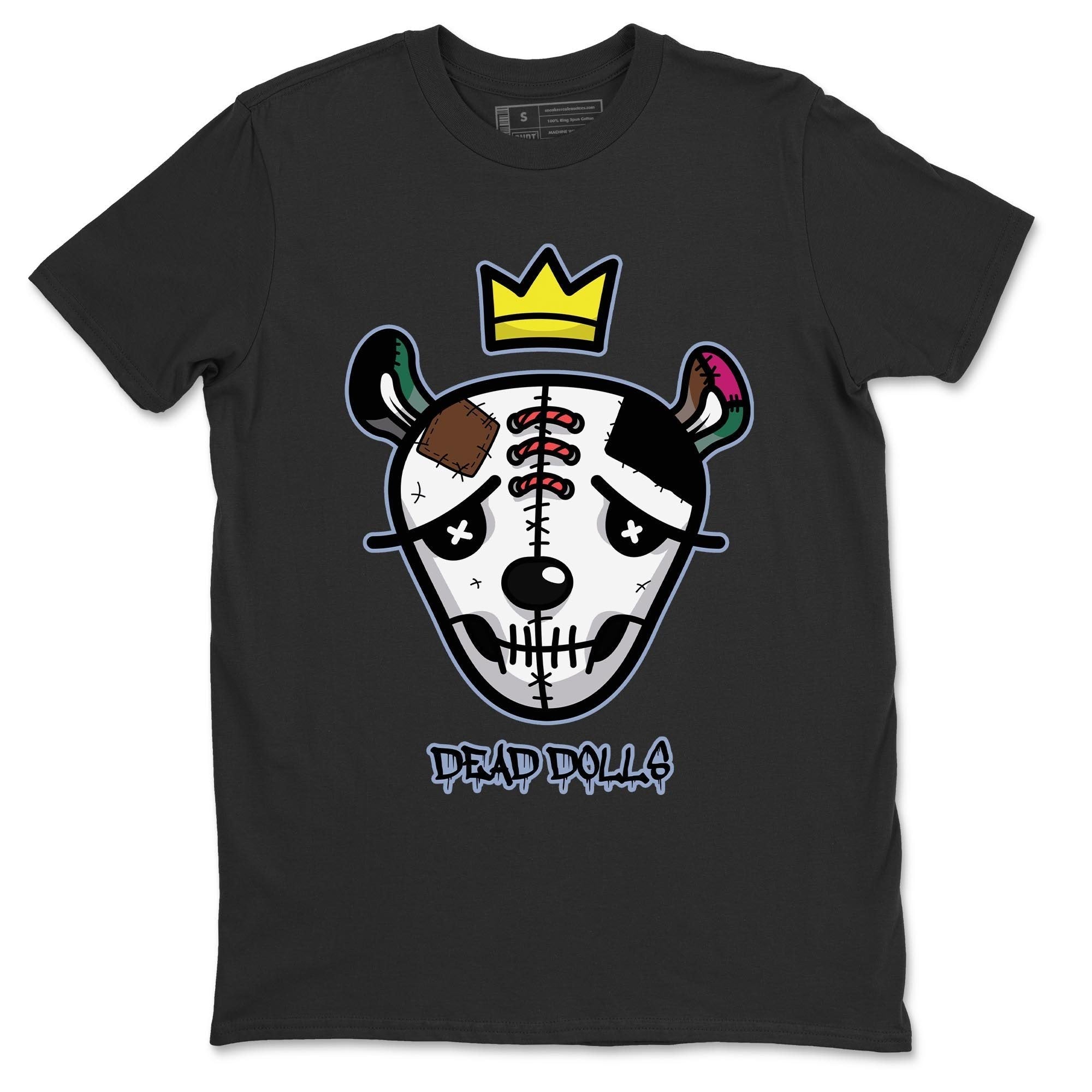 Jordan 1 Hand Crafted Sneaker Matching T-Shirt Dead Dolls Face Sneaker Tees Jordan 1 Hand Crafted Sneaker Release Tees Crew Neck Tees