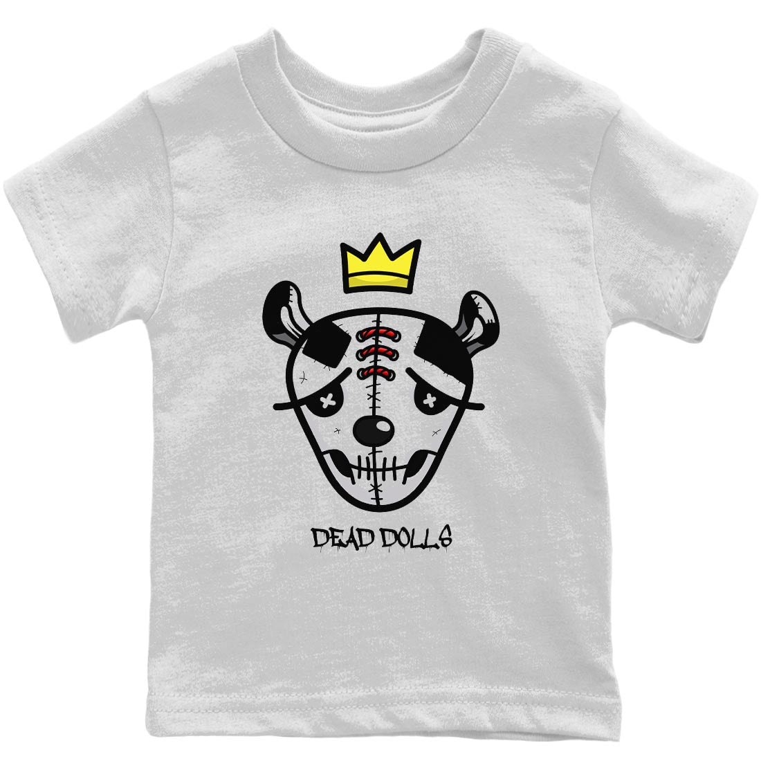 Jordan 12 Playoffs Sneaker Matching T-Shirt Dead Dolls Face Sneaker Tees Jordan 12 Playoffs Sneaker Release Tees Kids Shirts