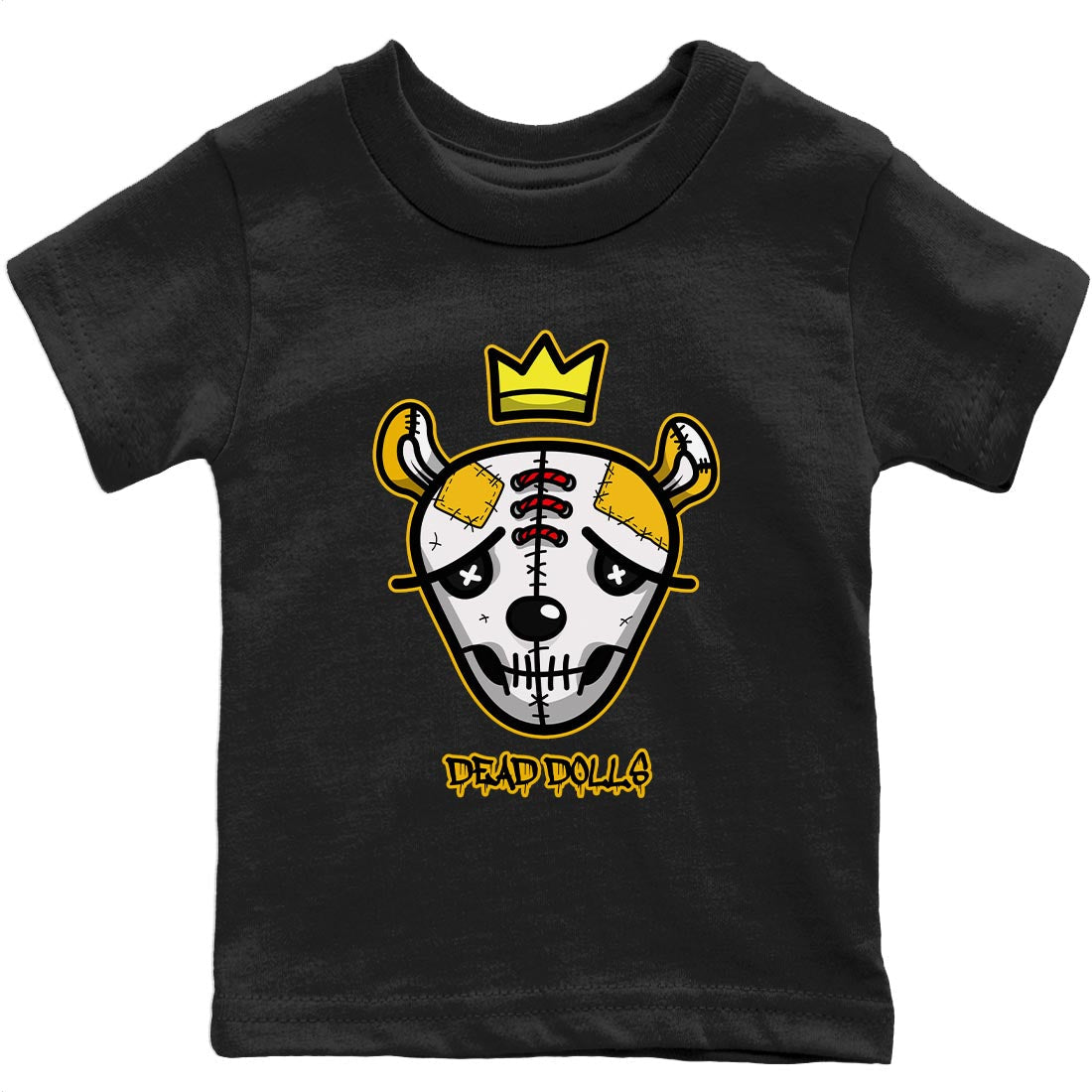 Jordan 13 Del Sol Sneaker Matching T-Shirt Dead Dolls Face Sneaker Tees Jordan 13 Del Sol Sneaker Release Tees Kids Shirts