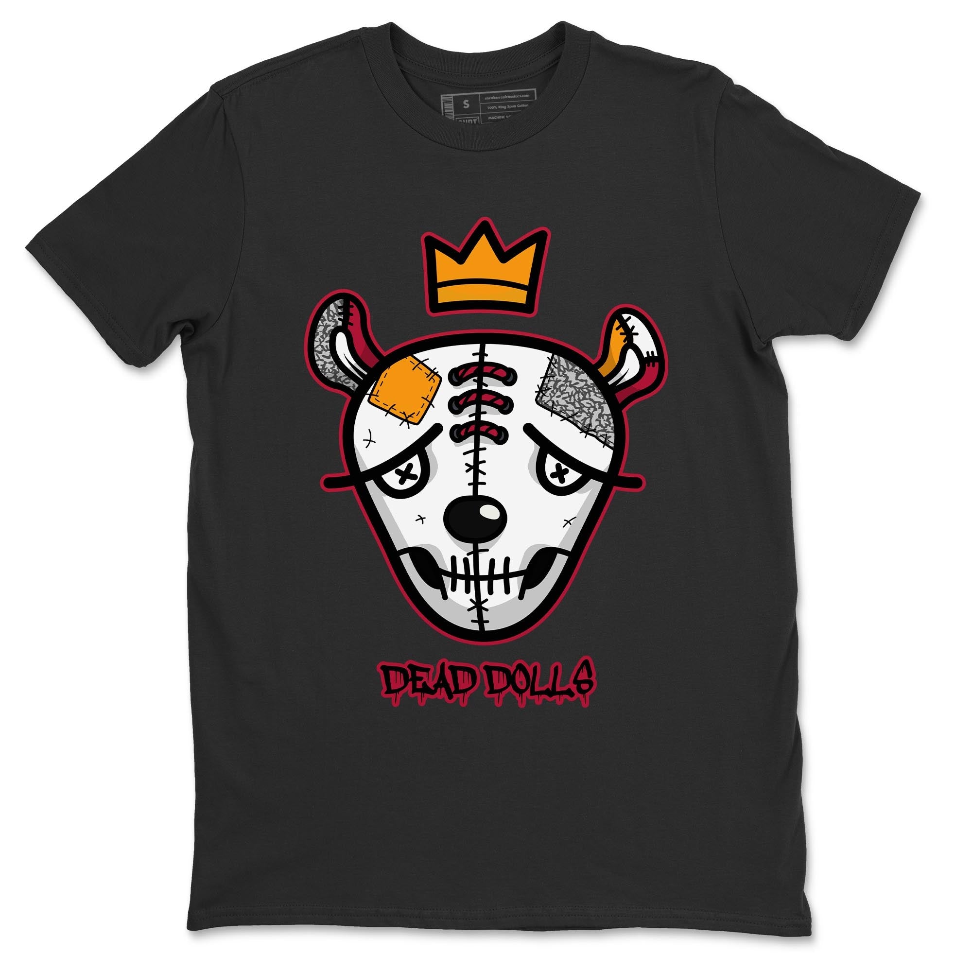 Jordan 3 Cardinal Shirt To Match Jordans Dead Dolls Face Sneaker Tees Jordan 3 Cardinal Drip Gear Zone Sneaker Matching Clothing Unisex Shirts
