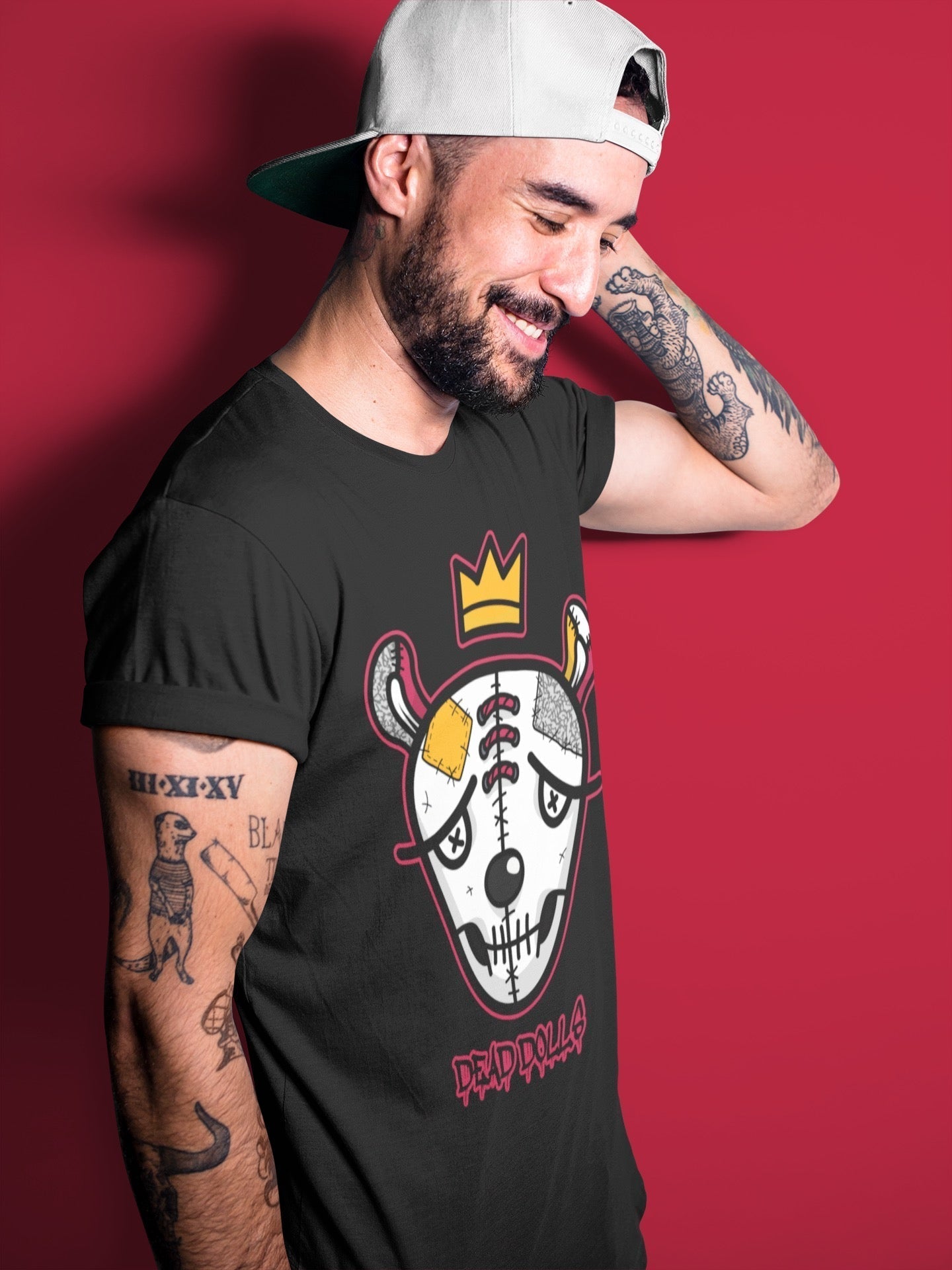 Jordan 3 Cardinal Shirt To Match Jordans Dead Dolls Face Sneaker Tees Jordan 3 Cardinal Drip Gear Zone Sneaker Matching Clothing Unisex Shirts