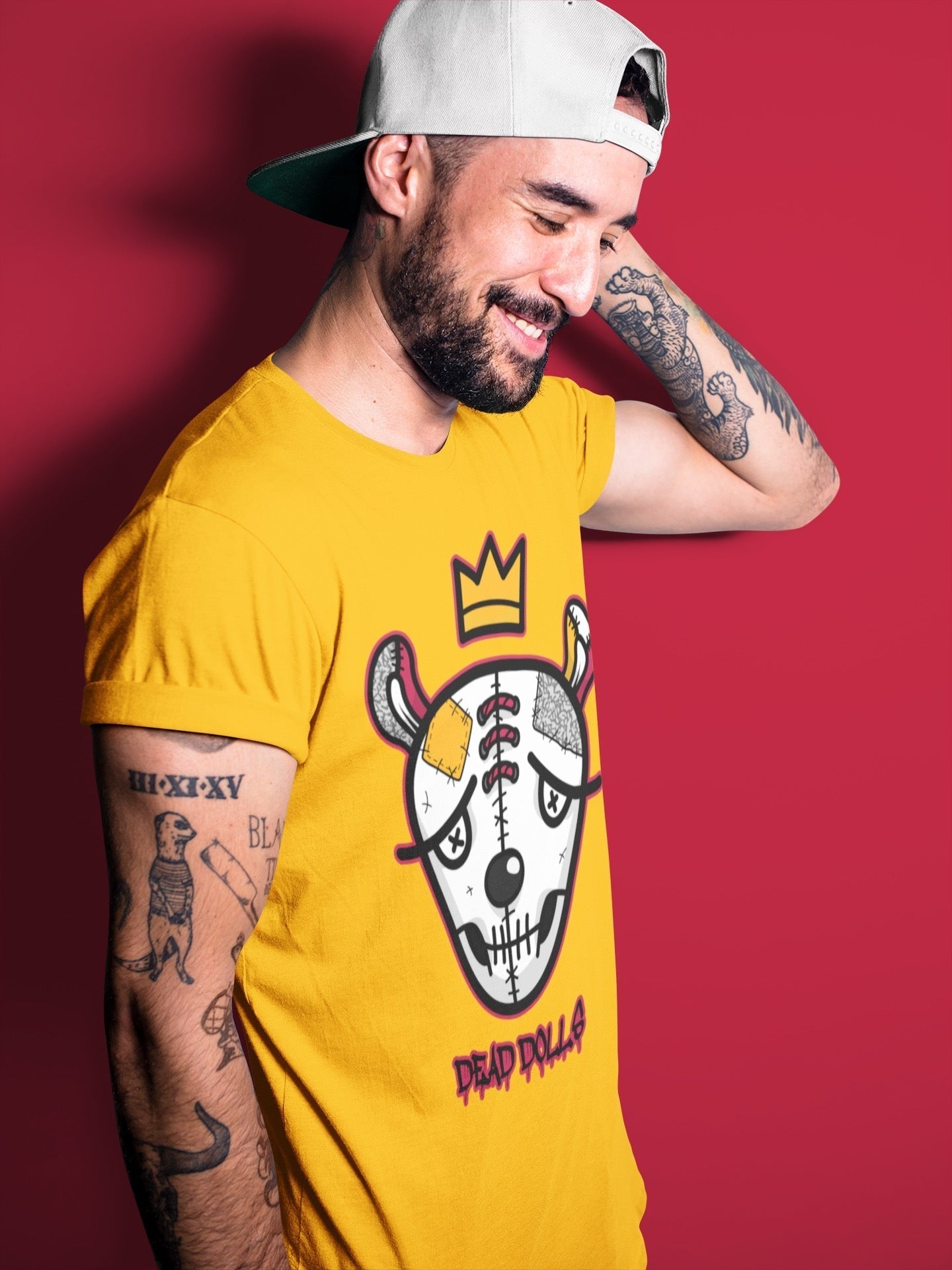 Jordan 3 Cardinal Shirt To Match Jordans Dead Dolls Face Sneaker Tees Jordan 3 Cardinal Drip Gear Zone Sneaker Matching Clothing Unisex Shirts